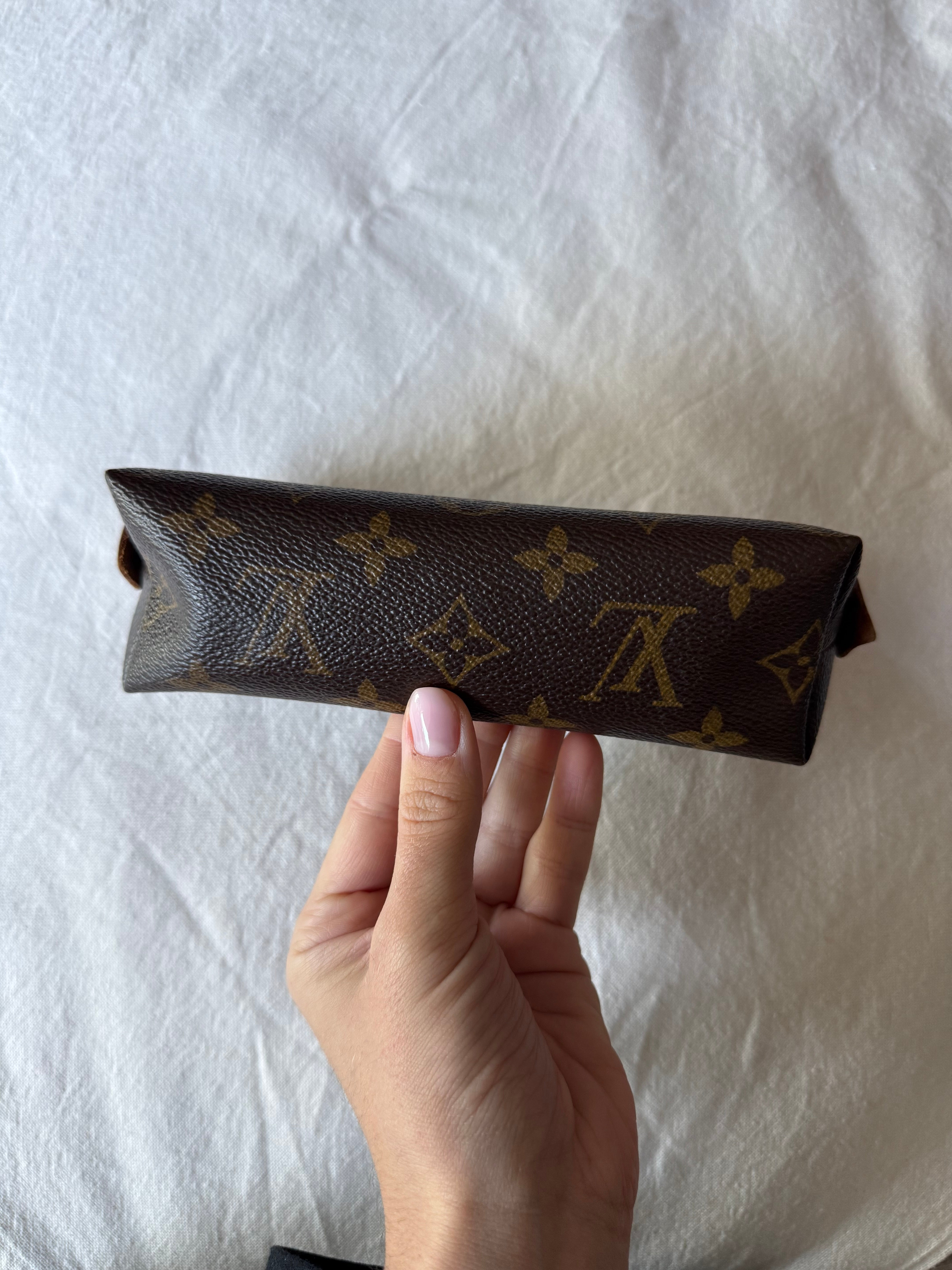 Trousse cosmétiques Louis Vuitton vintage - Toile monogramme PM