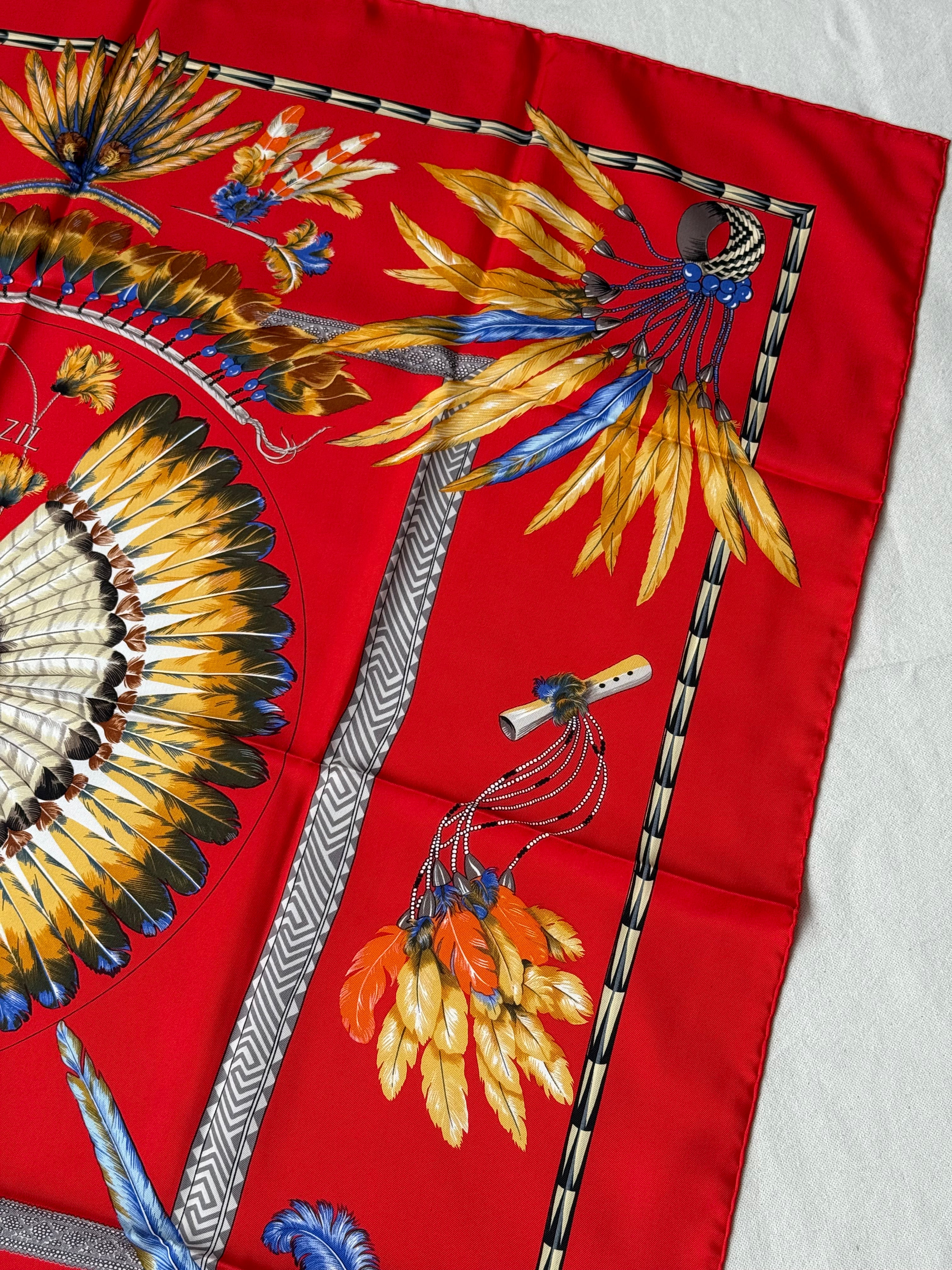 Foulard Hermès – Modèle Brazil