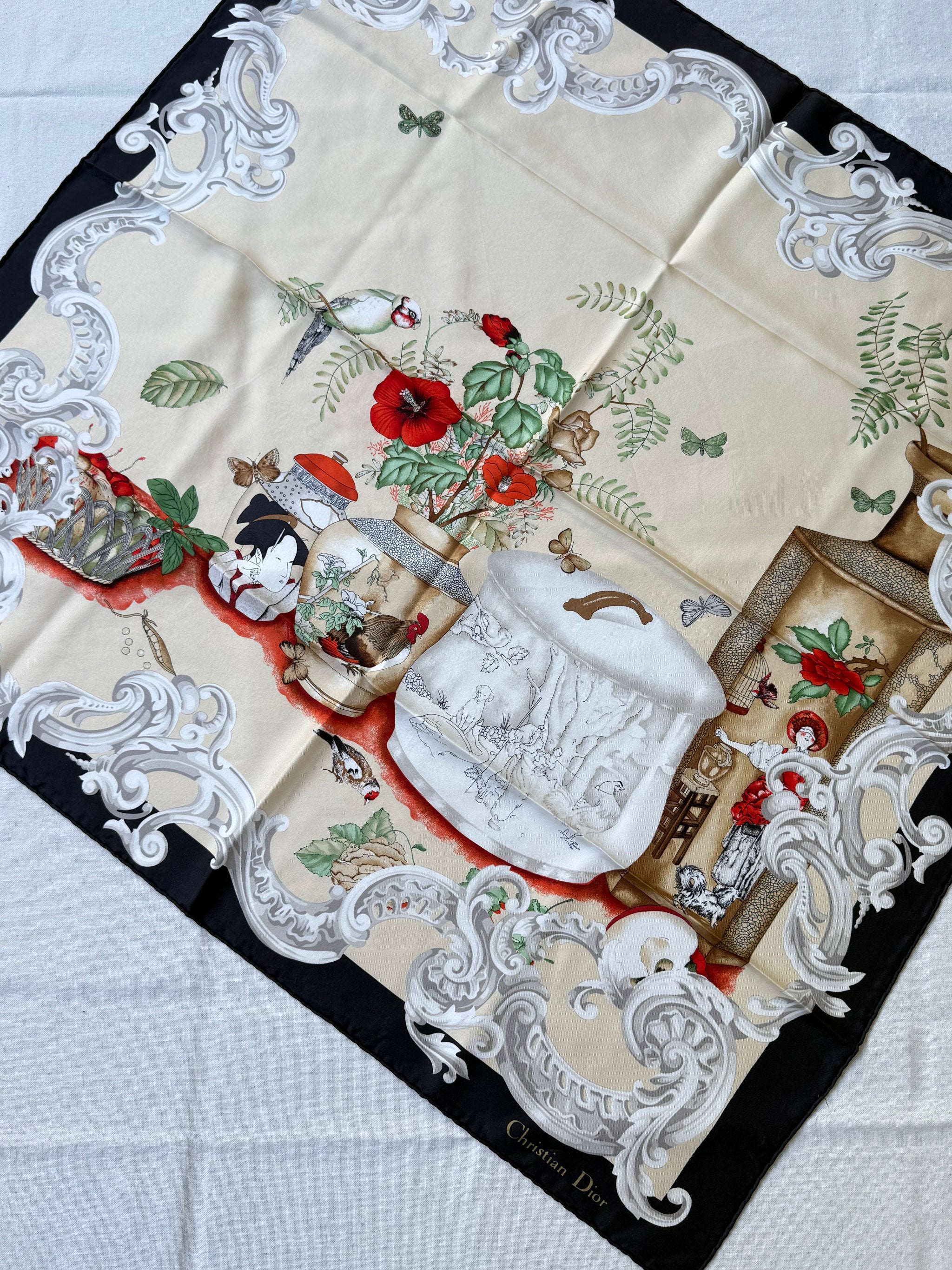 Foulard Christian Dior – Inspirations asiatiques