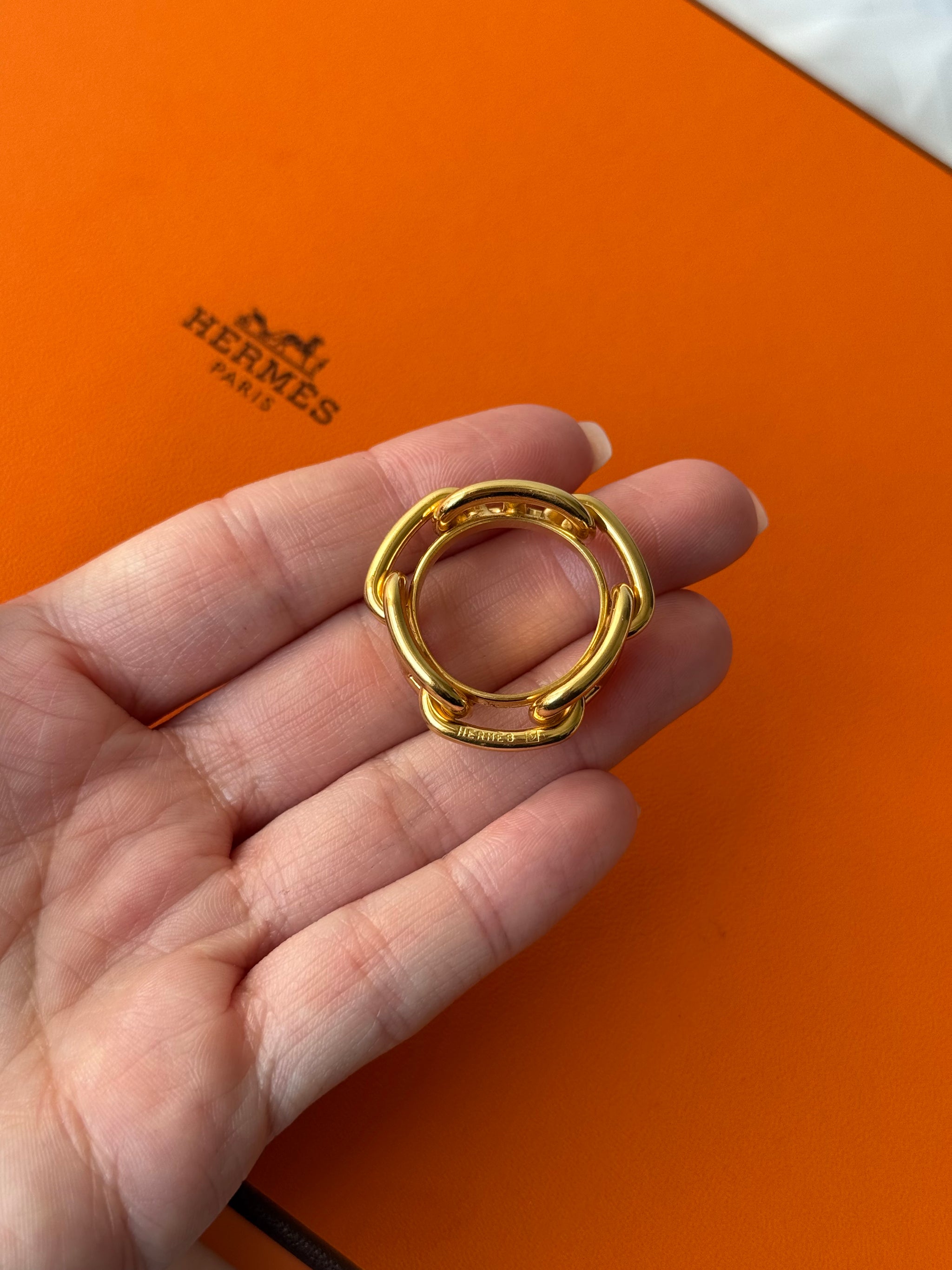 Anneau de foulard Hermès - modèle Régate
