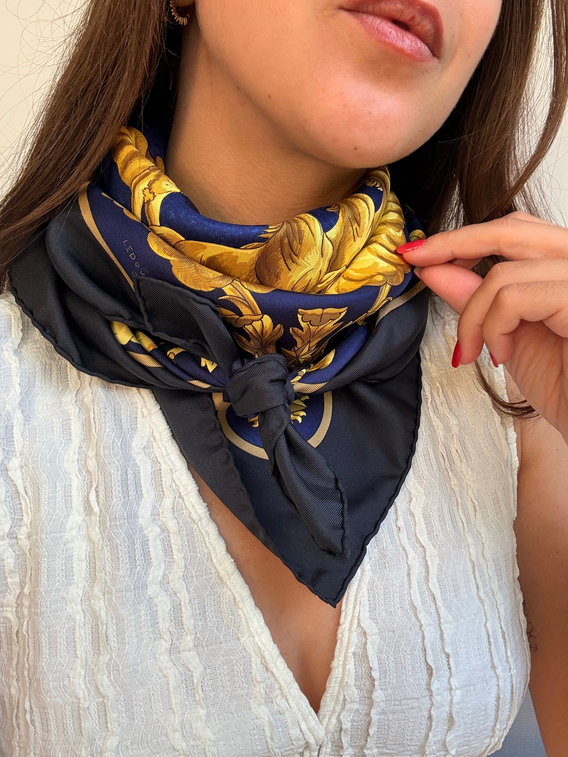 Foulard Hermès – Modèle Cosmos