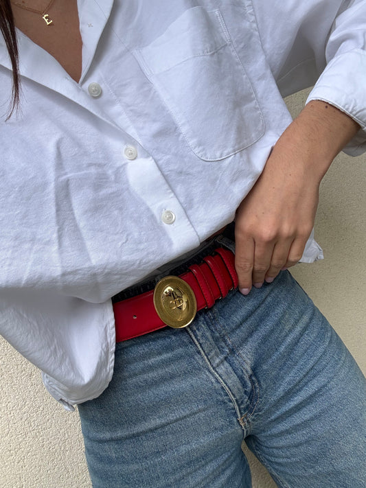 Ceinture Dior vintage - Boucle CD