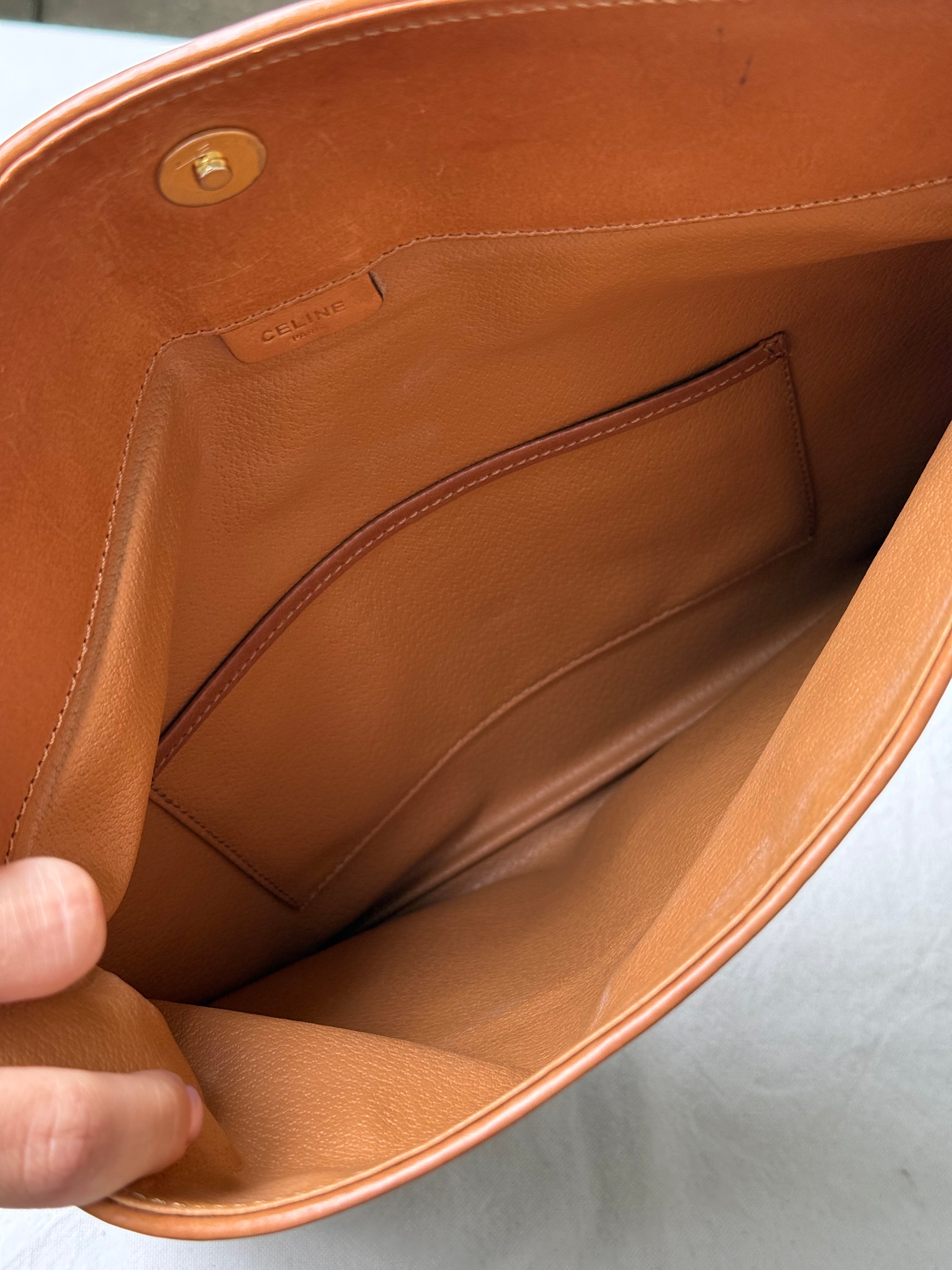 Pochette Céline vintage - Toile triomphe