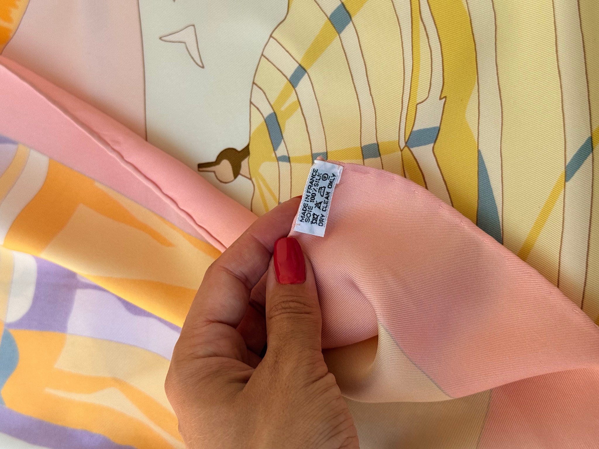 Foulard Hermès – Modèle Charmes des Plages Normandes II