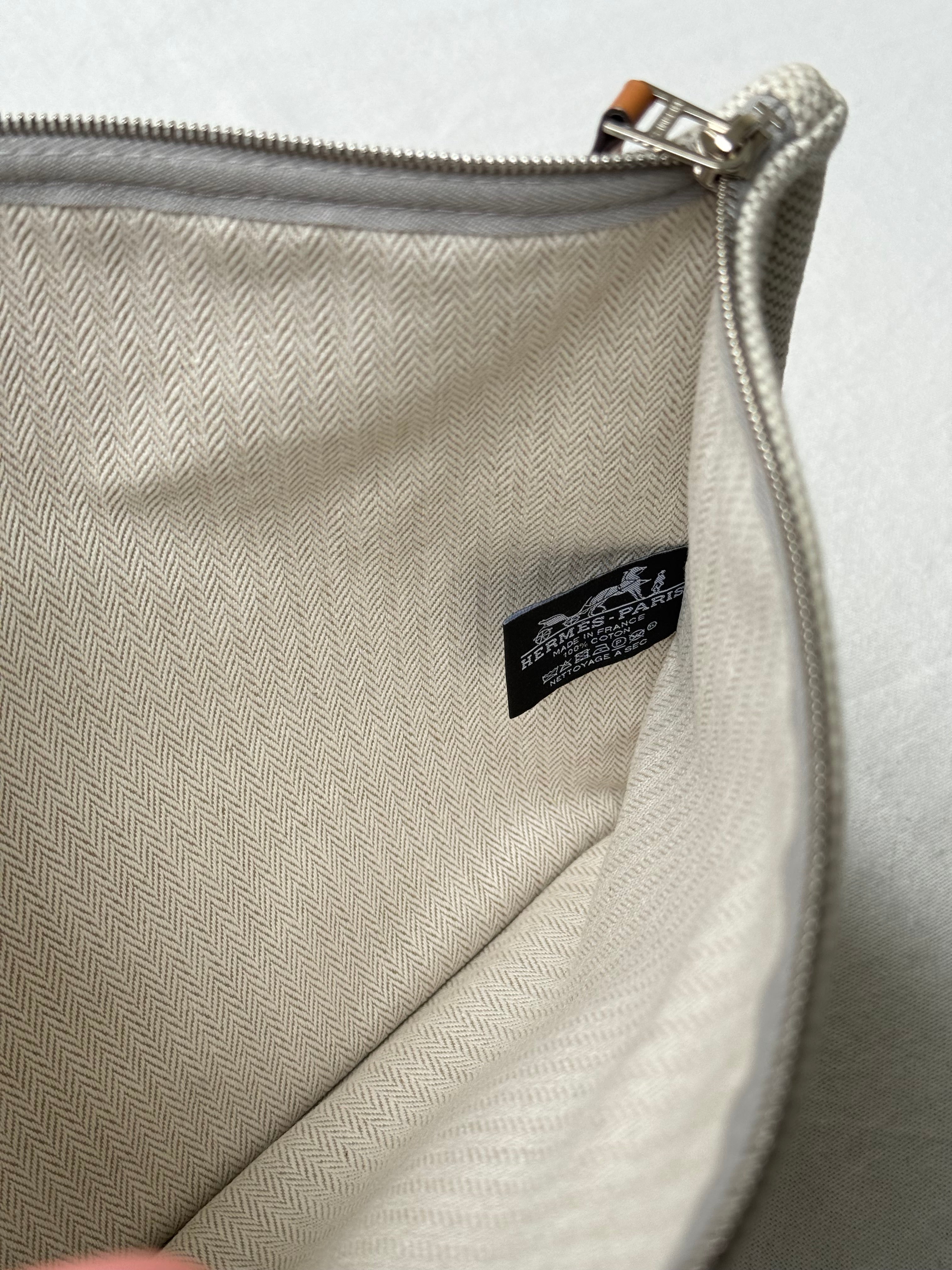 Trousse Hermès - Tissu flat H