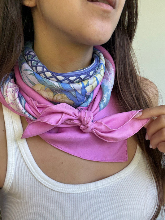 Foulard Hermès – modèle Giverny