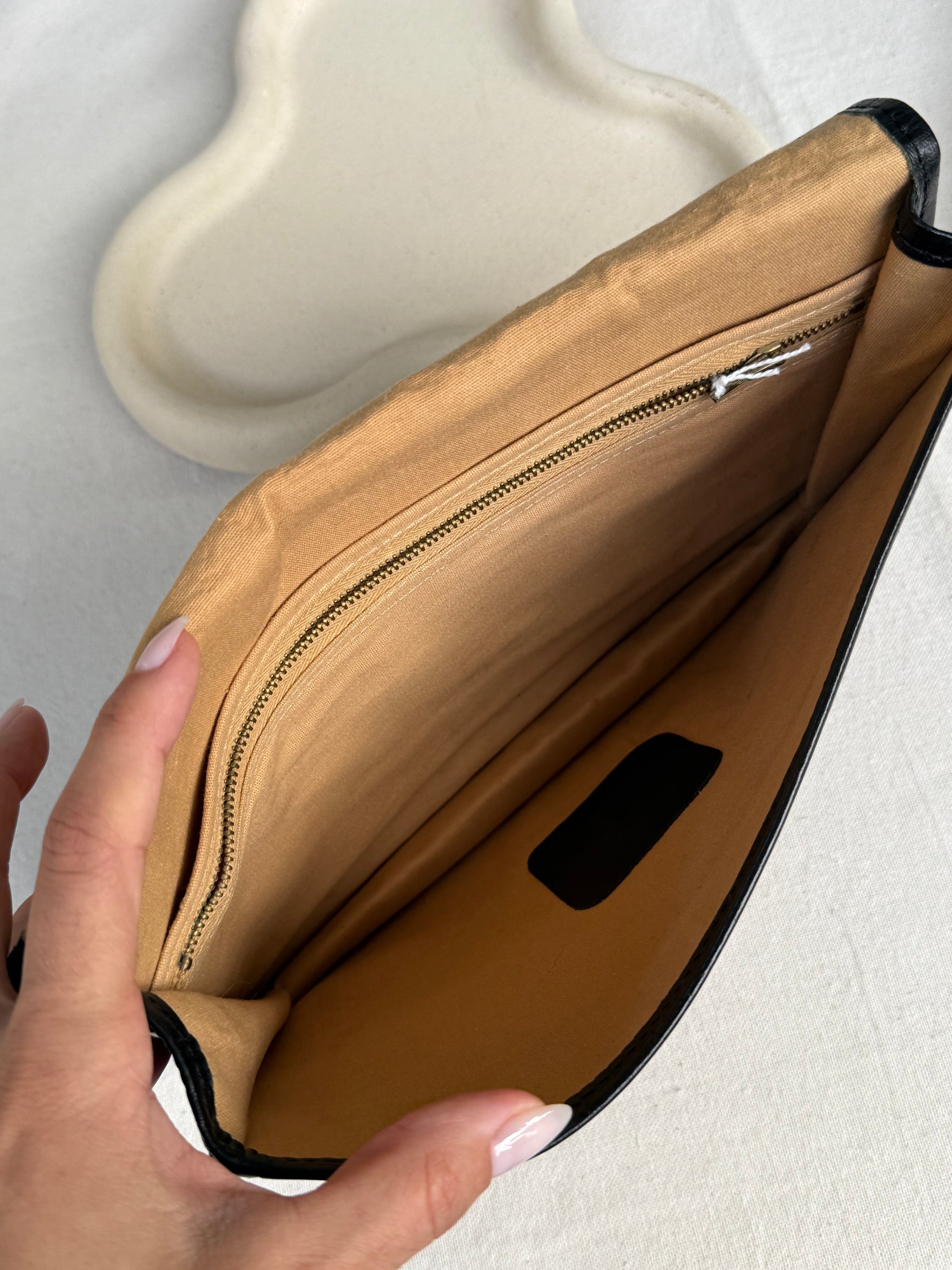 Pochette Céline vintage - Toile noire