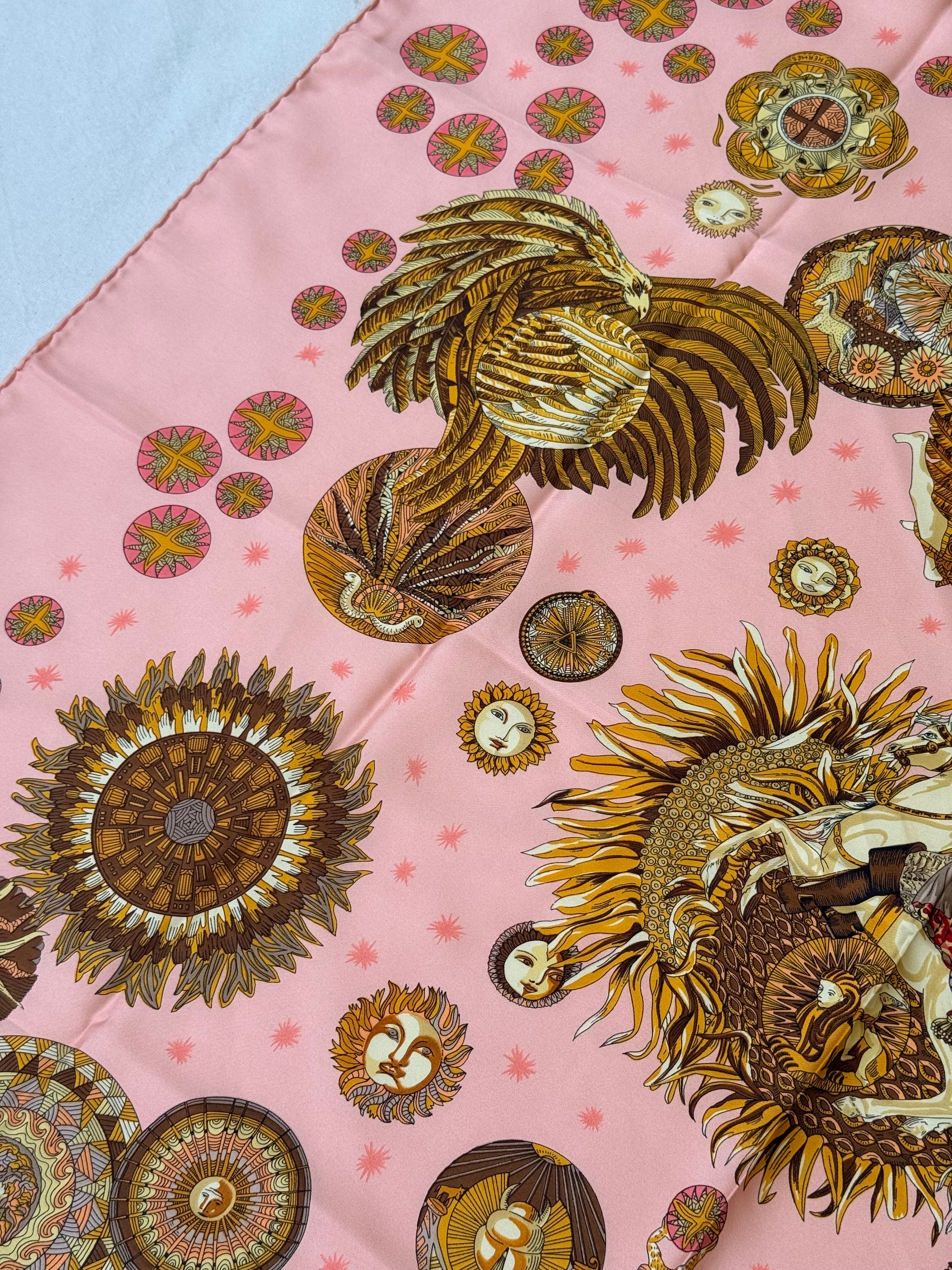 Foulard Hermès – Modèle Le Roy Soleil