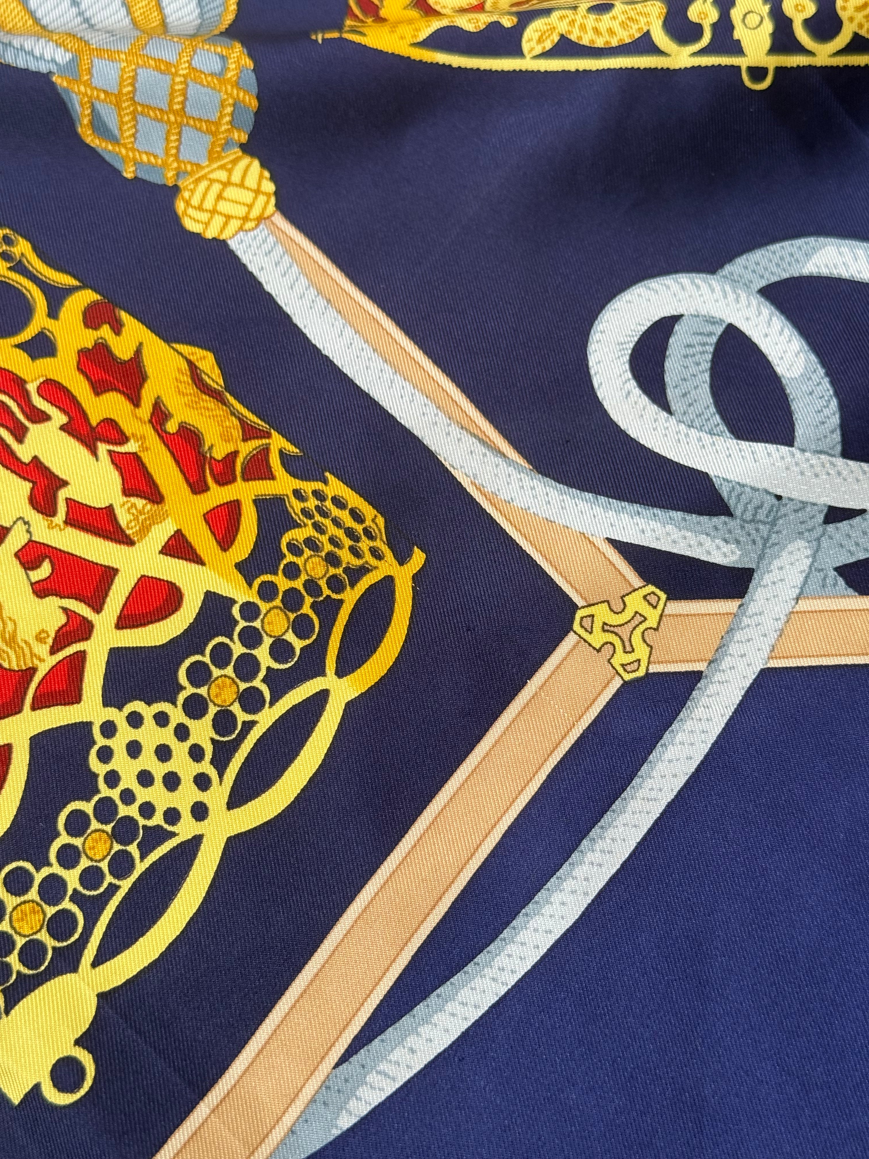 Foulard Hermès – Modèle Les Muserolles