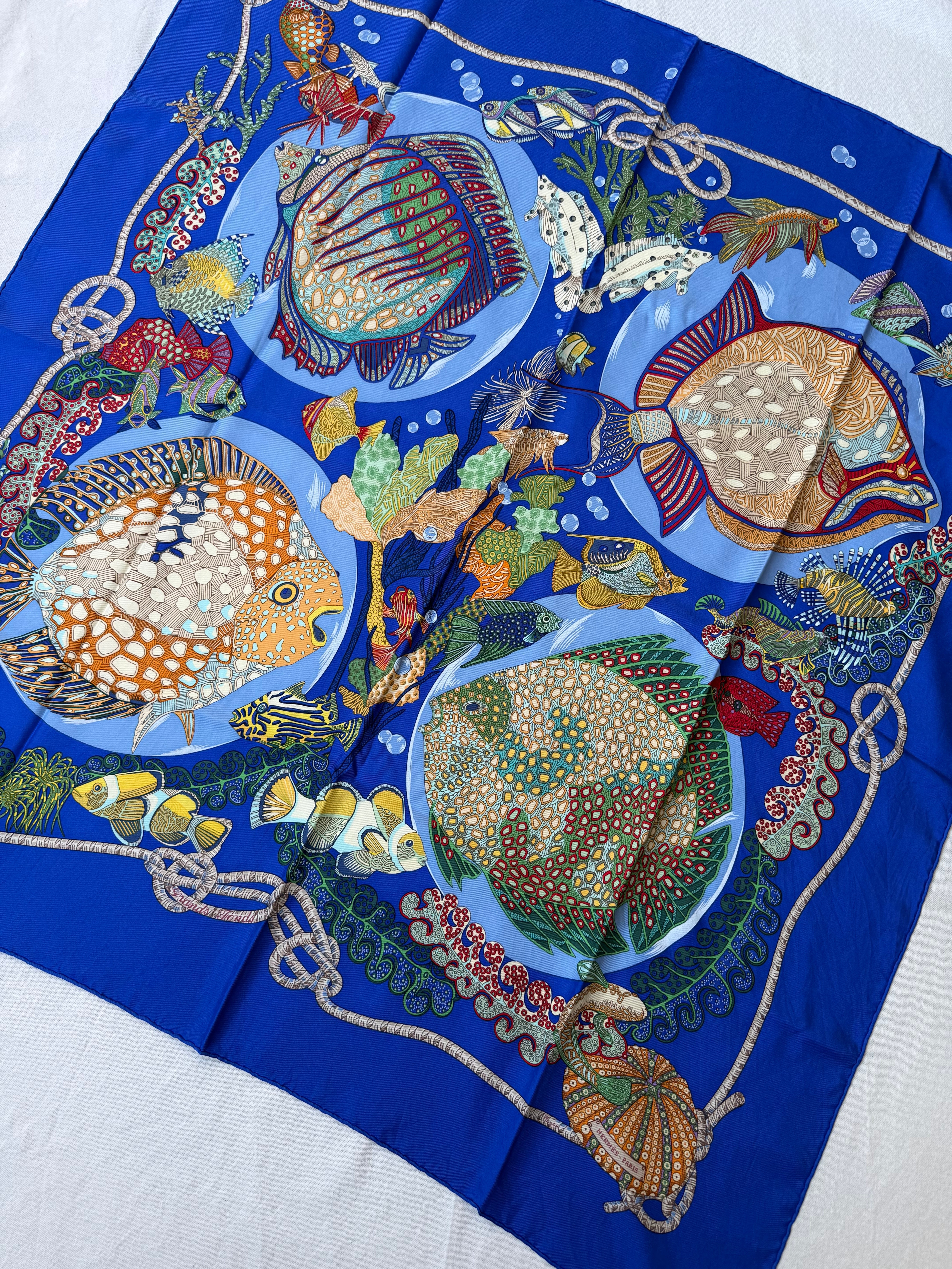 Foulard Hermès – Modèle Grands Fonds