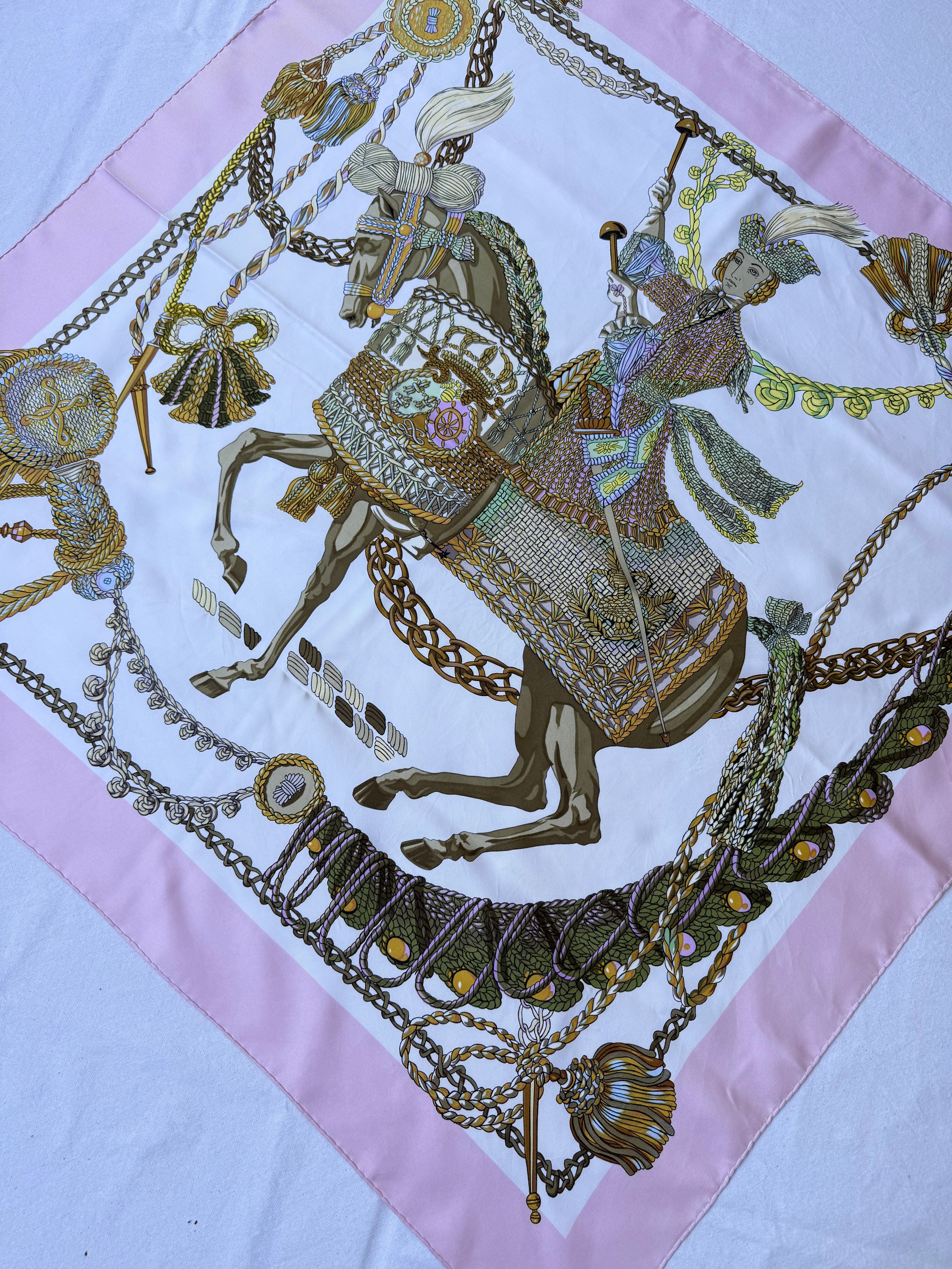Foulard Hermès - Modèle Le Timbalier