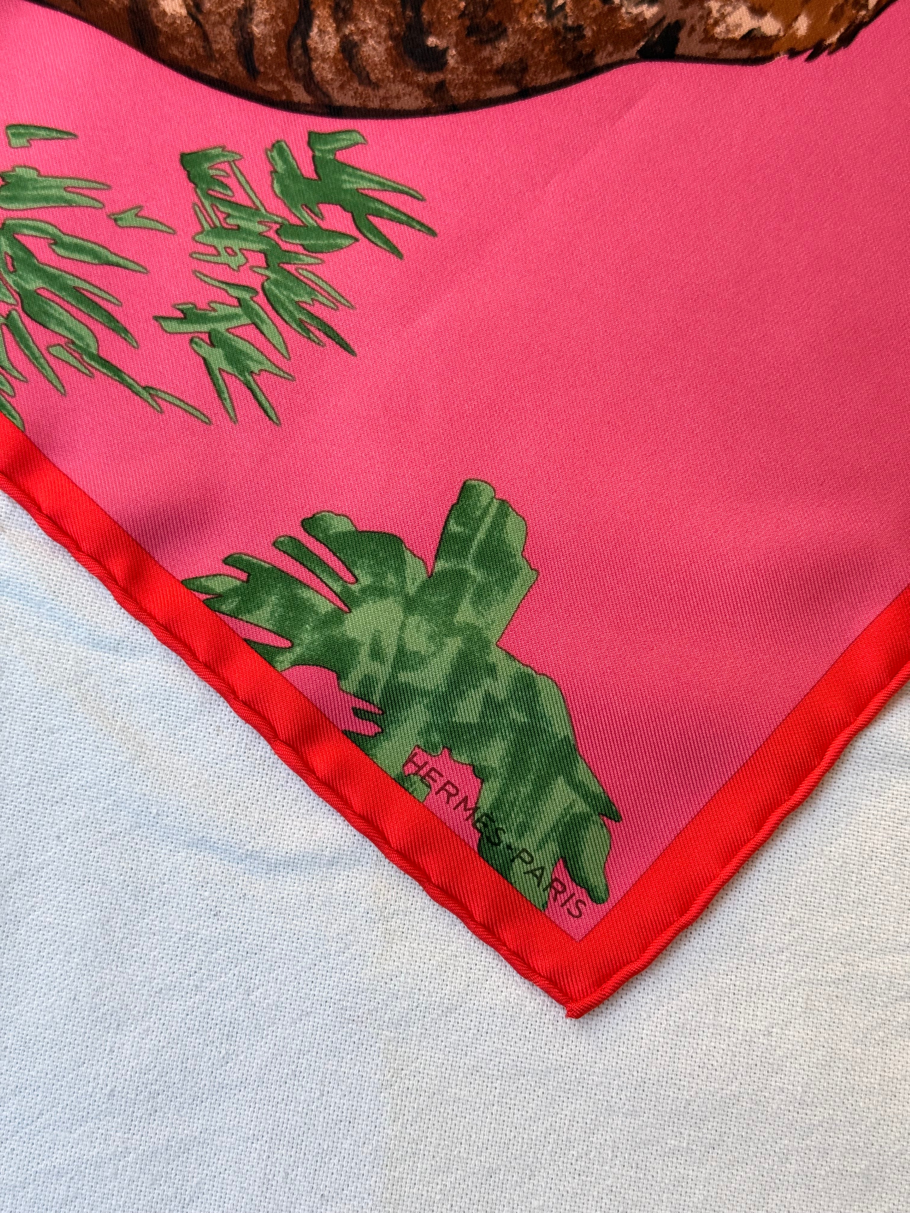Gavroche Hermès – Modèle Les Tigreaux