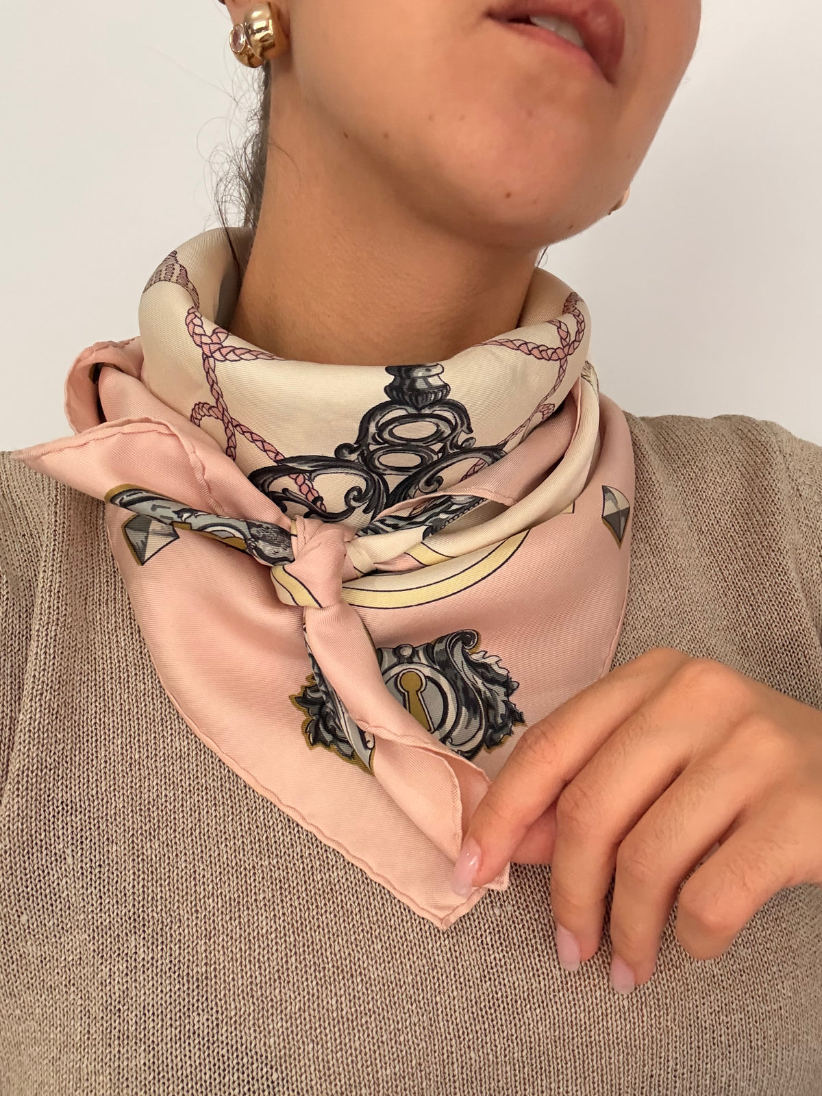 Foulard Hermès – Modèle Les Clés