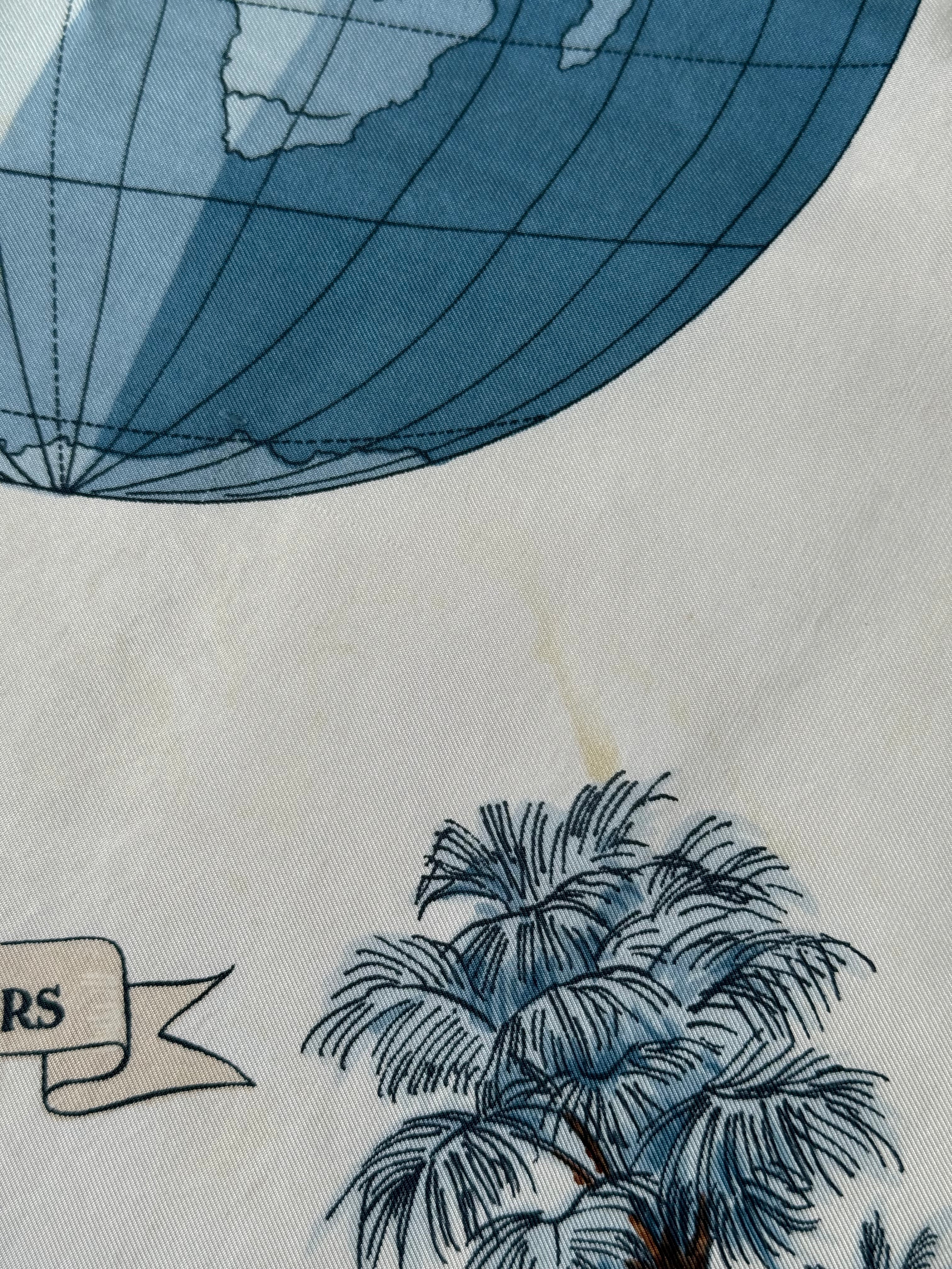 Foulard Hermès – Modèle Le Tour du Monde en 80 jours