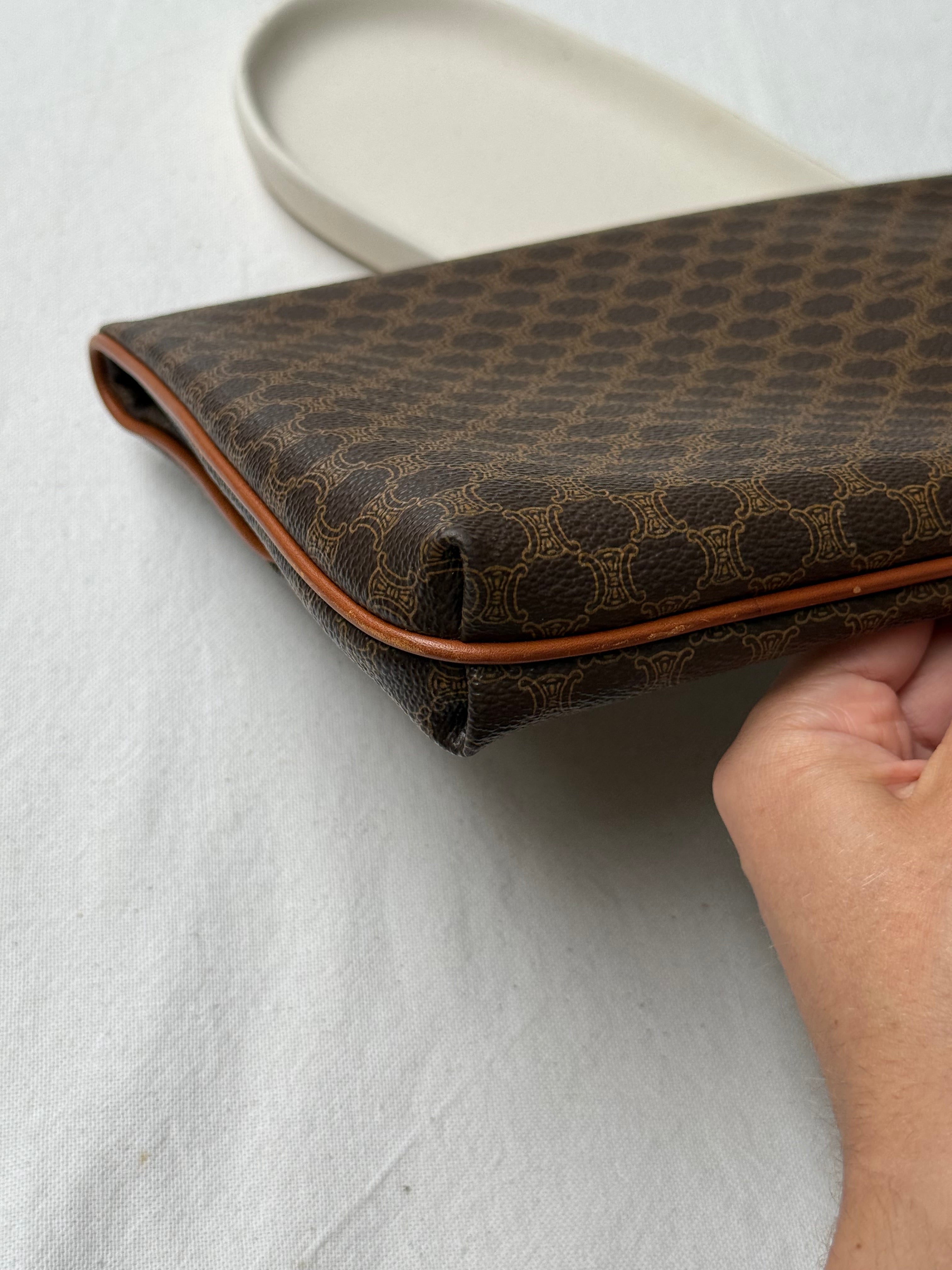 Pochette Céline vintage - Toile triomphe