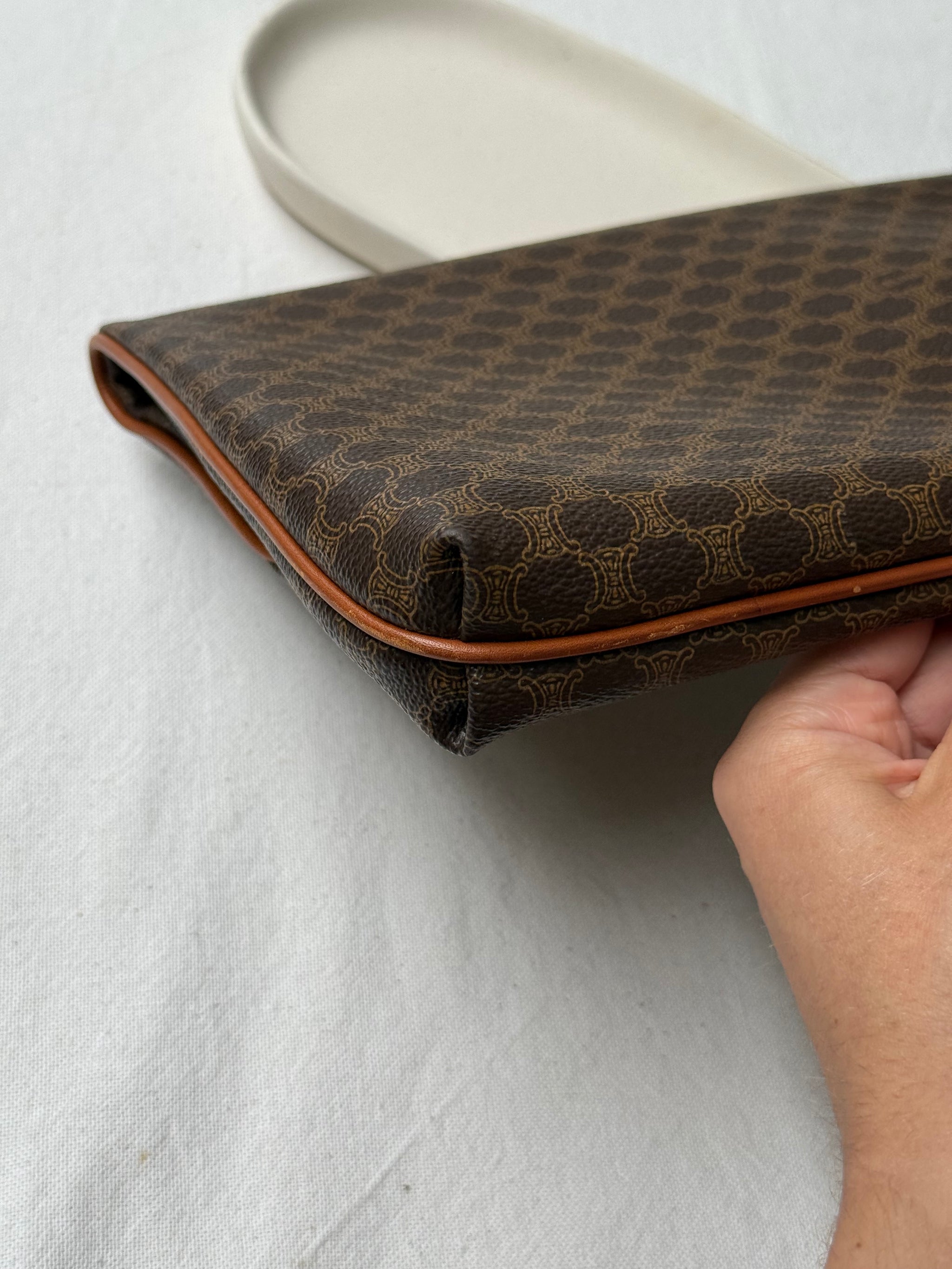 Pochette Céline vintage - Toile triomphe