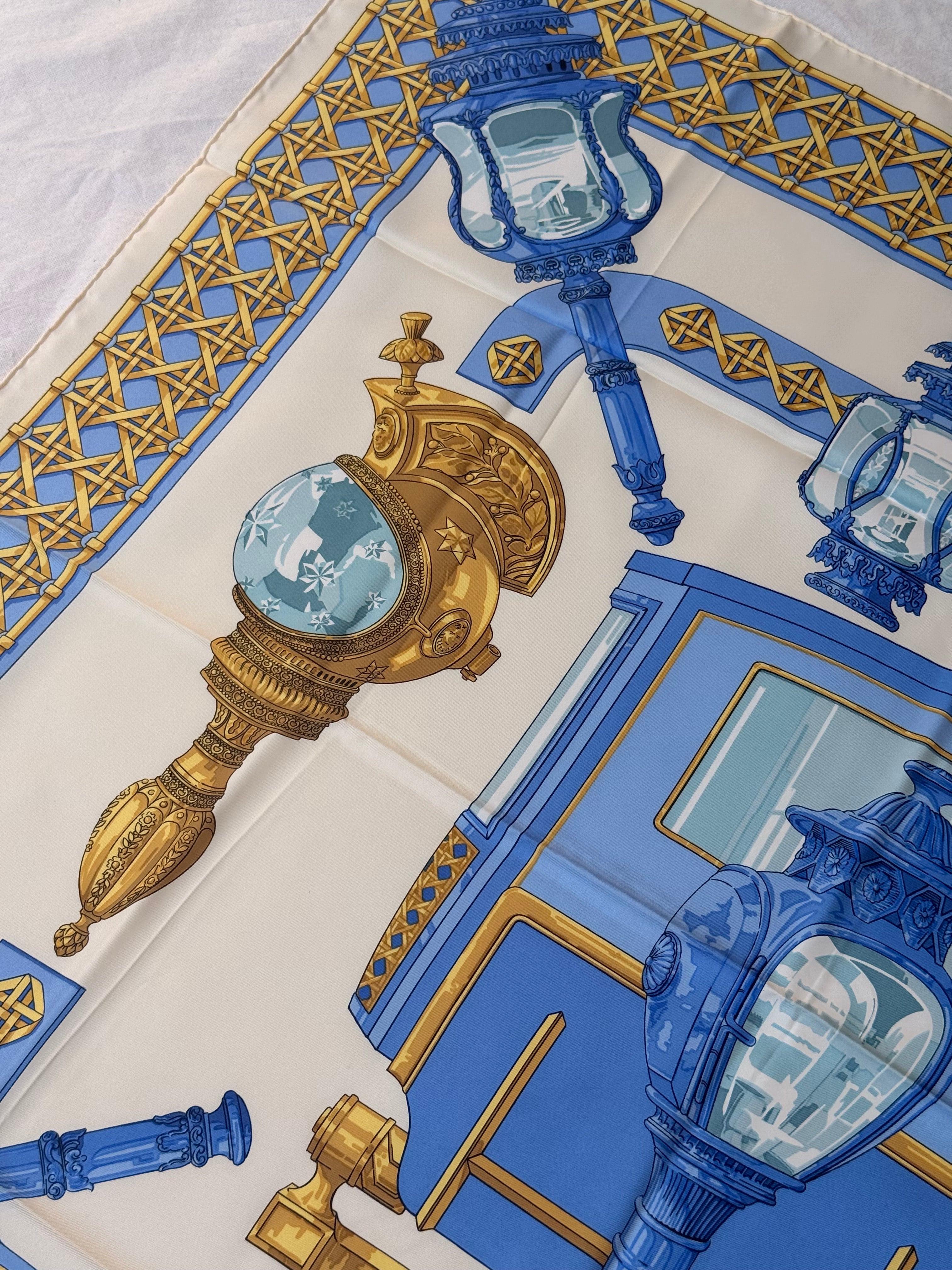 Foulard Hermès – Modèle Feux de Route