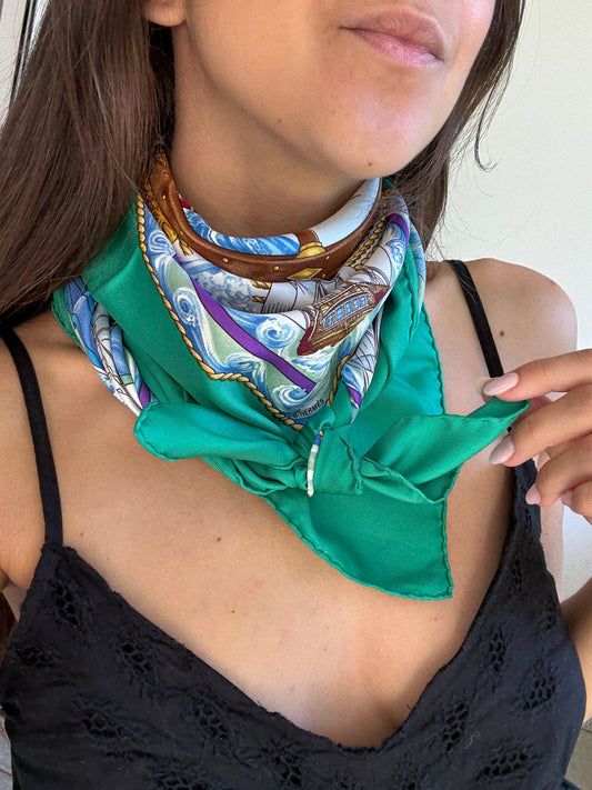 Foulard Hermès – Vive le Vent