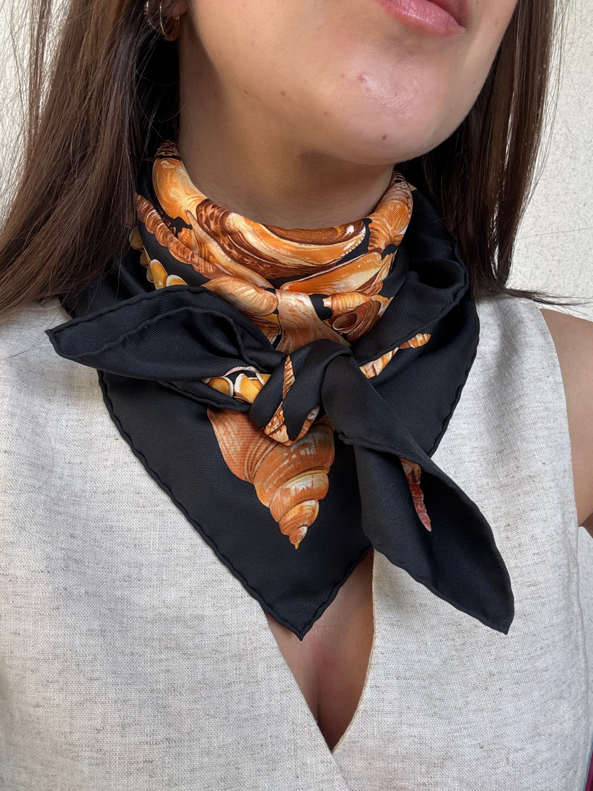 Foulard Hermès – Modèle Rocaille