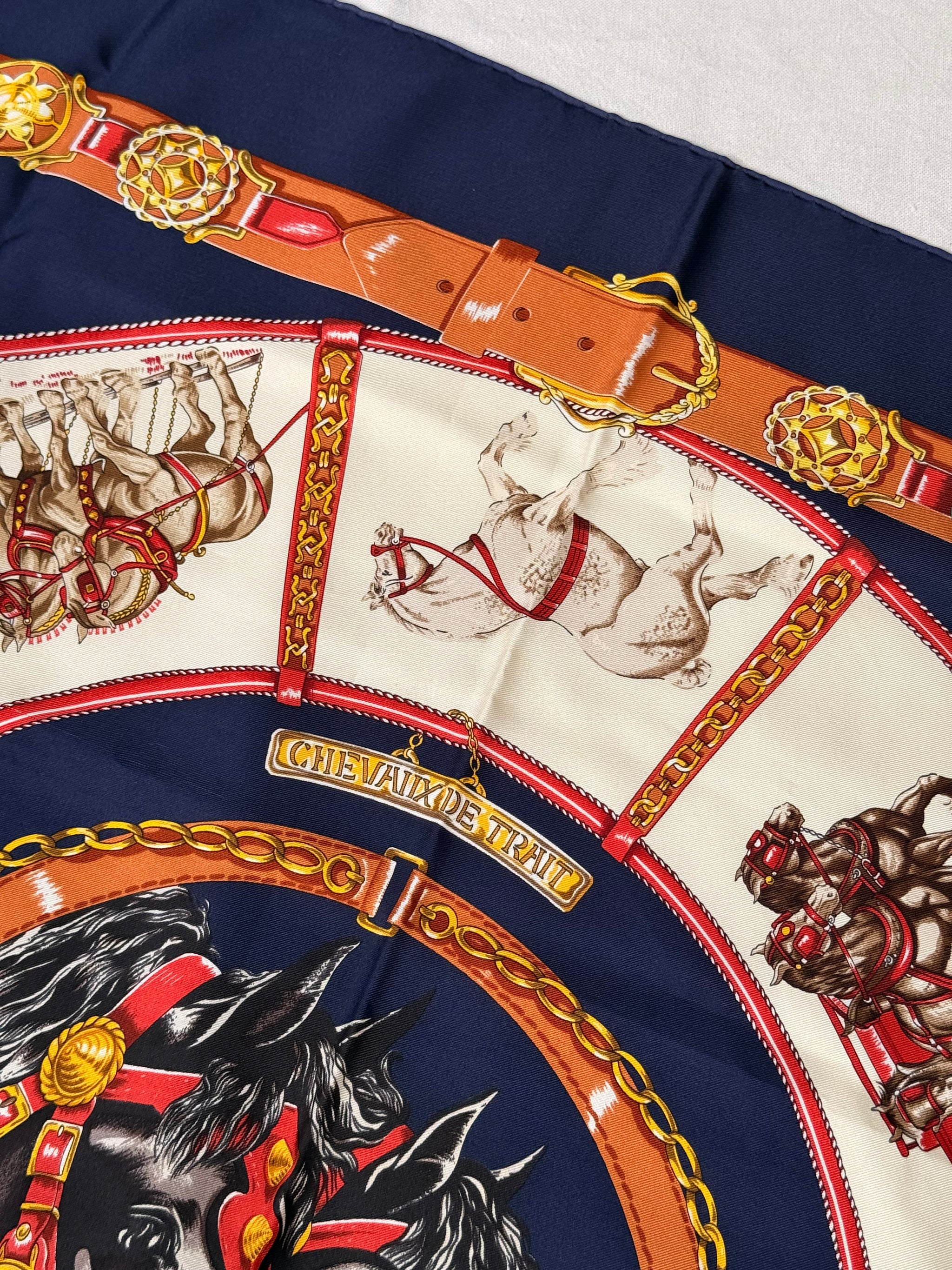 Foulard Hermès – Modèle Chevaux de Trait