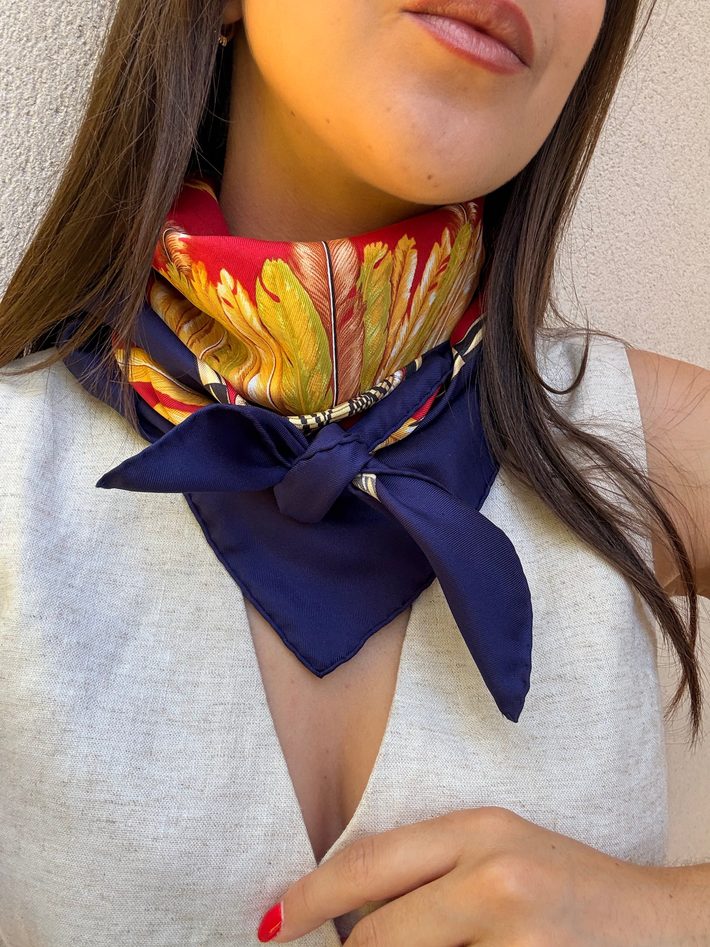 Foulard Hermès – Modèle Brazil