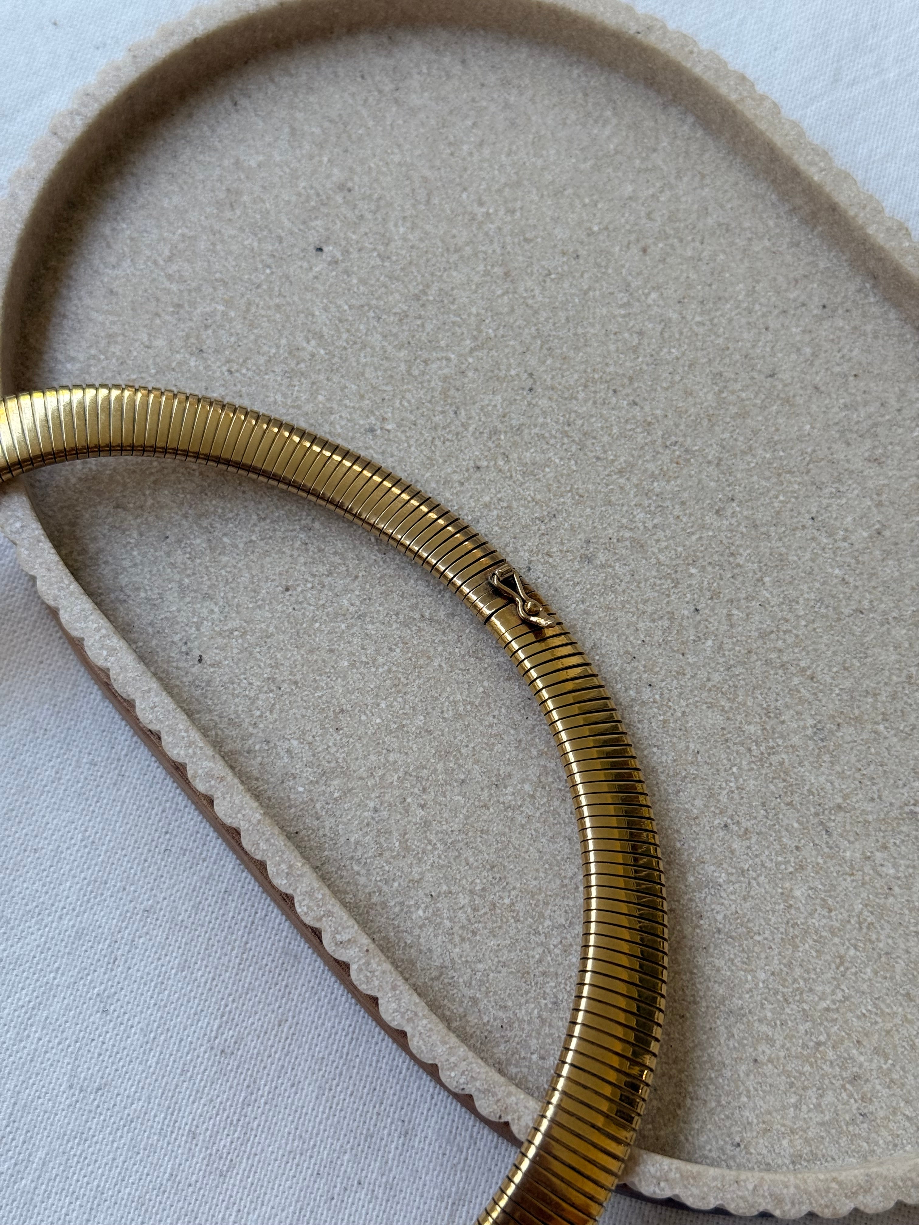 Collier Bijoux Cascio Vintage - Maille tubogas