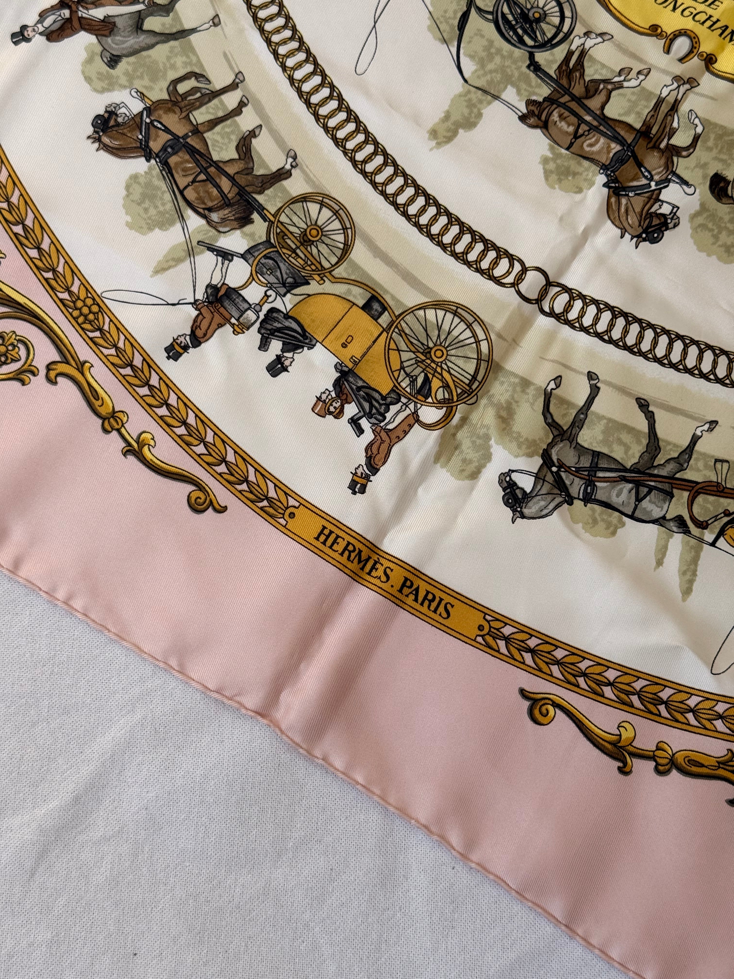 Foulard Hermès – Modèle Promenade de Longchamps