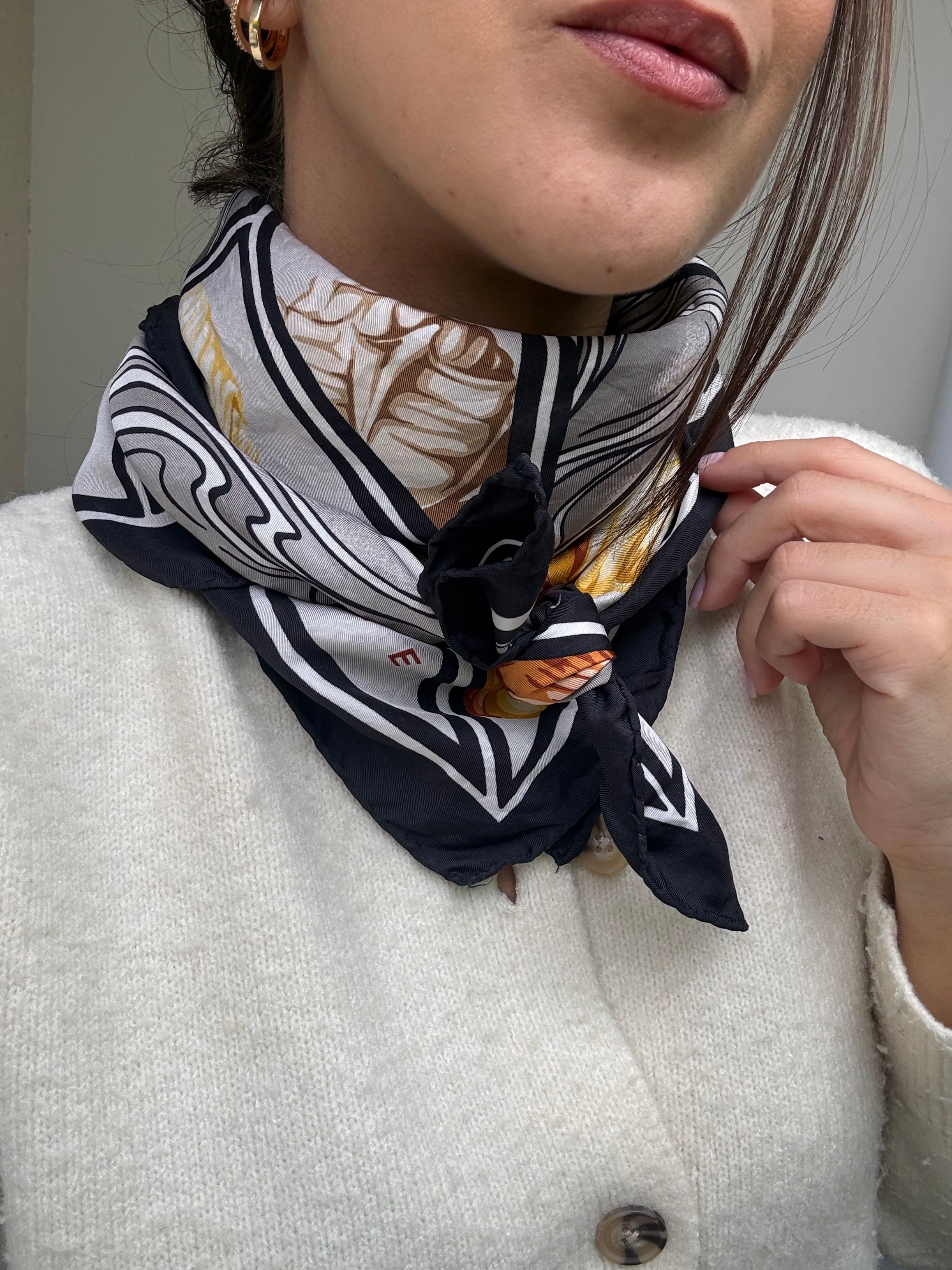 Foulard Céline – Coquillages