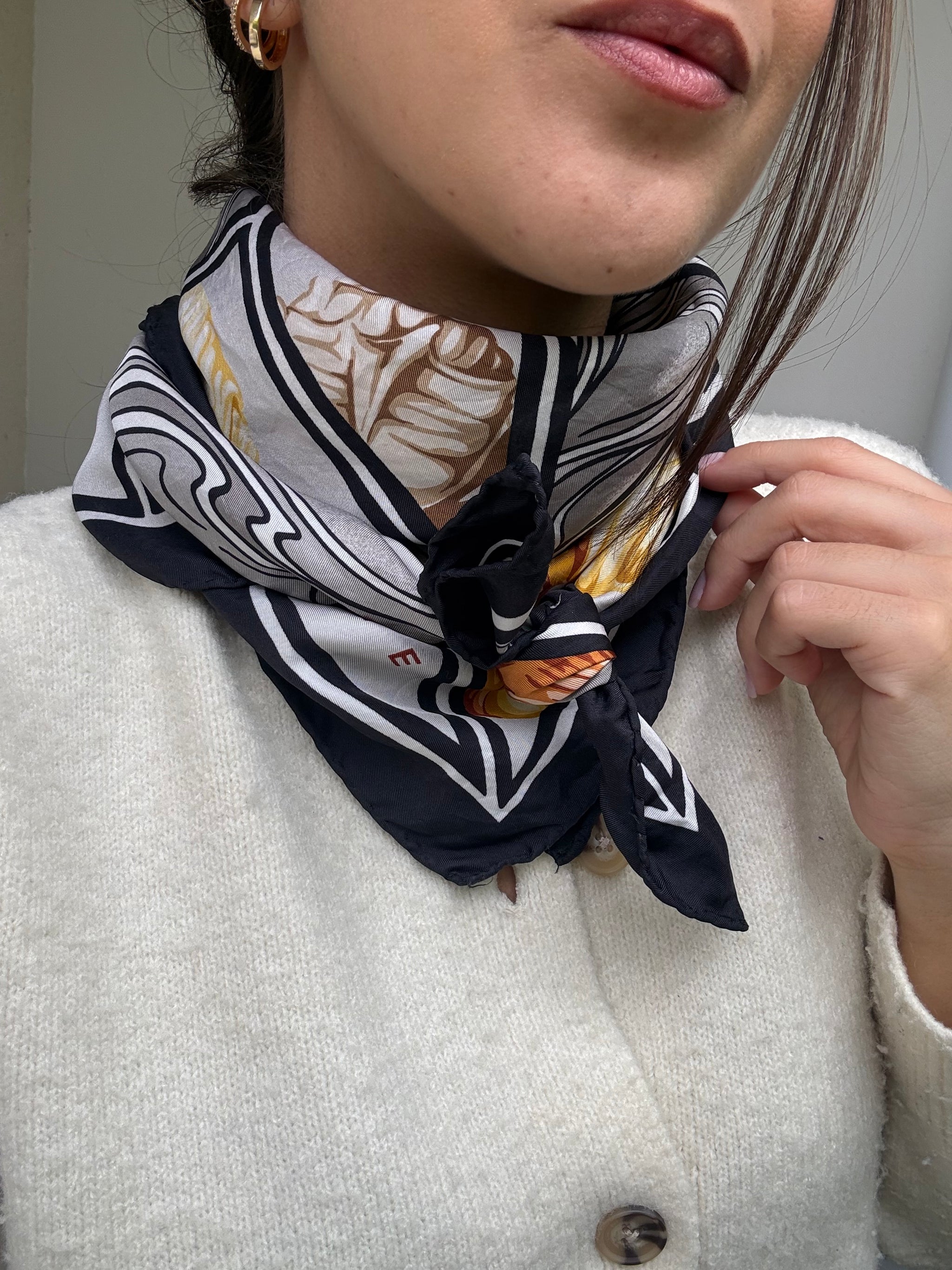 Foulard Céline – Coquillages