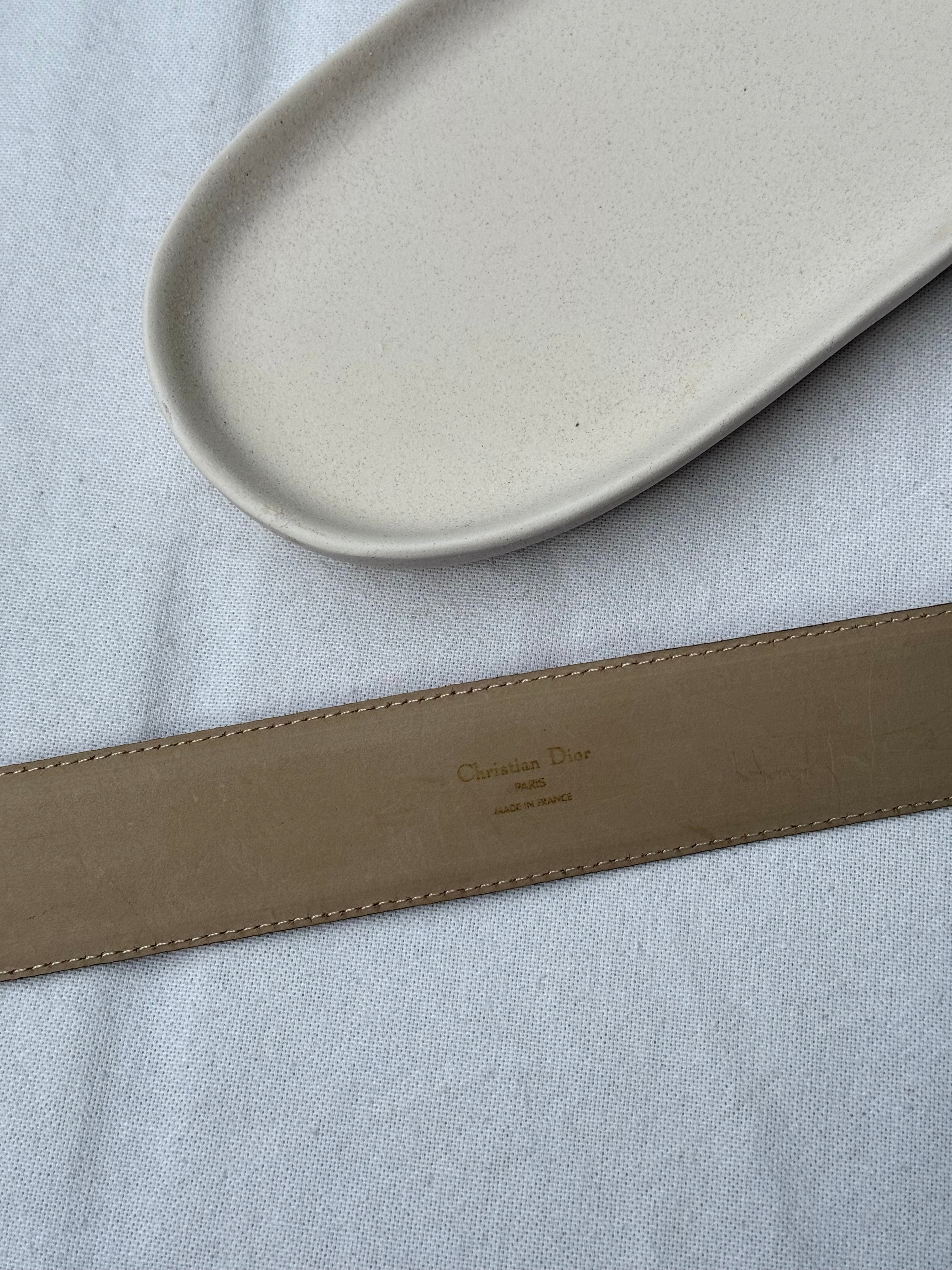 Ceinture Dior vintage - Boucle CD