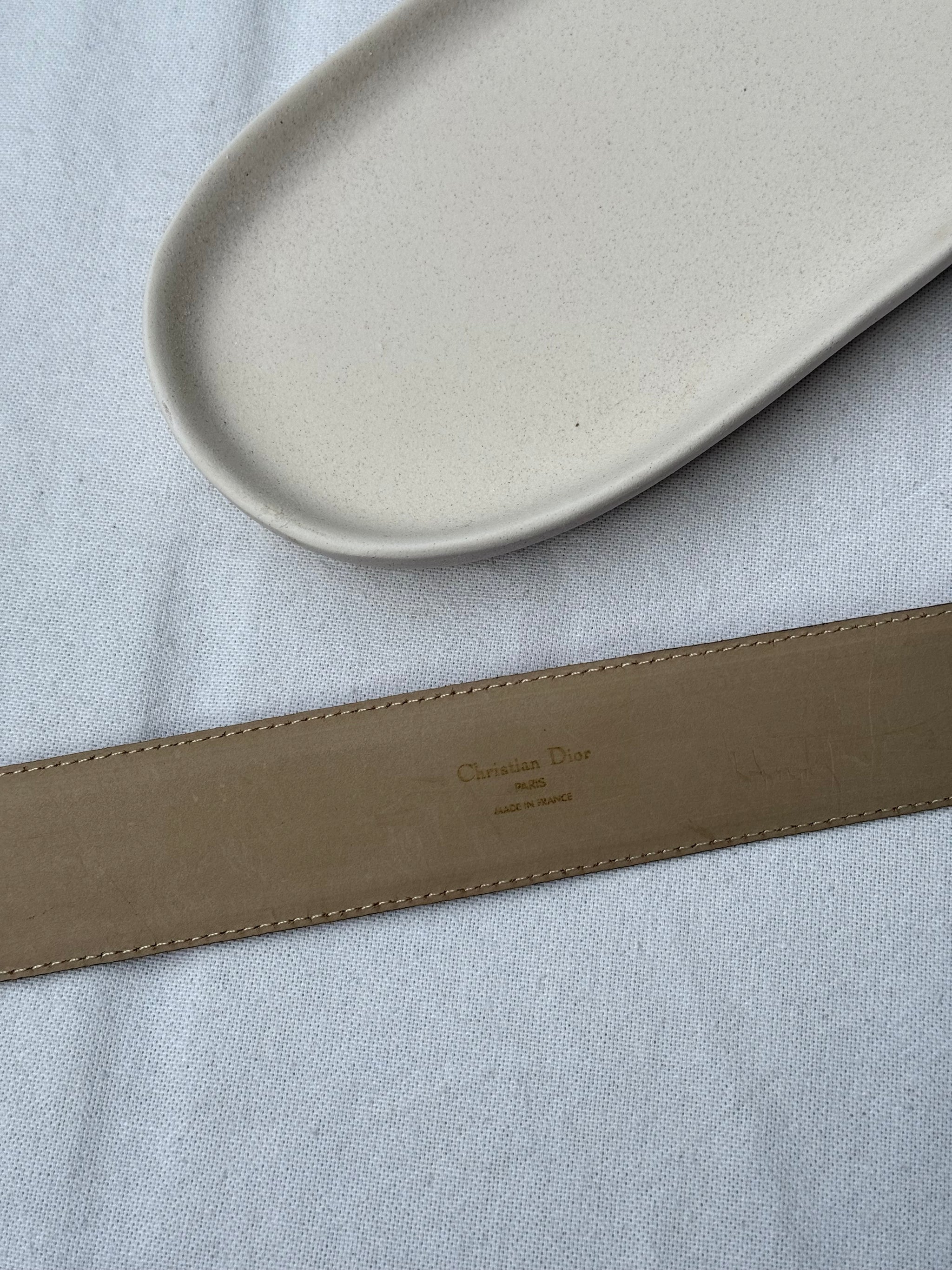 Ceinture Dior vintage - Boucle CD