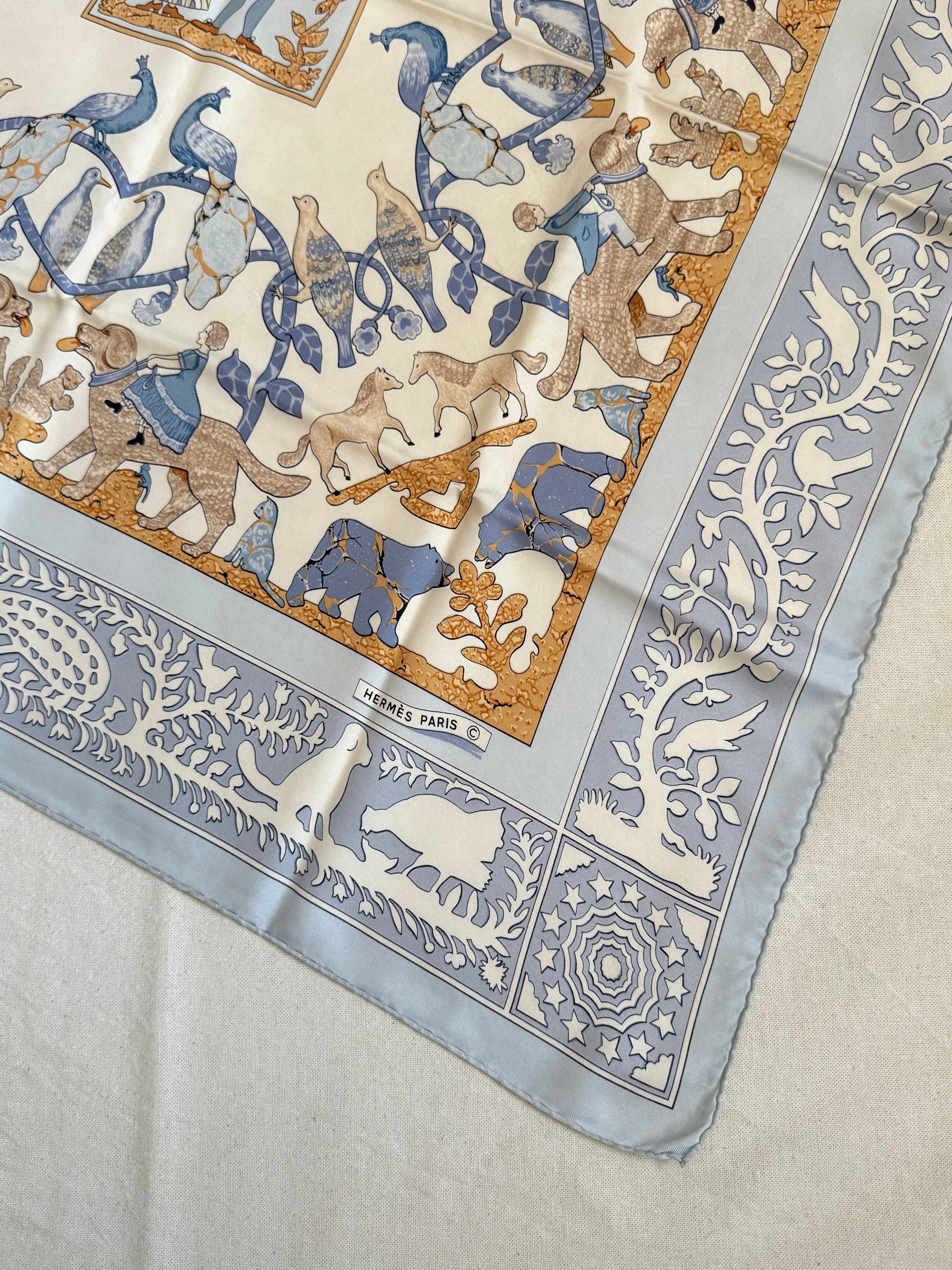 Foulard Hermès – Modèle Early America