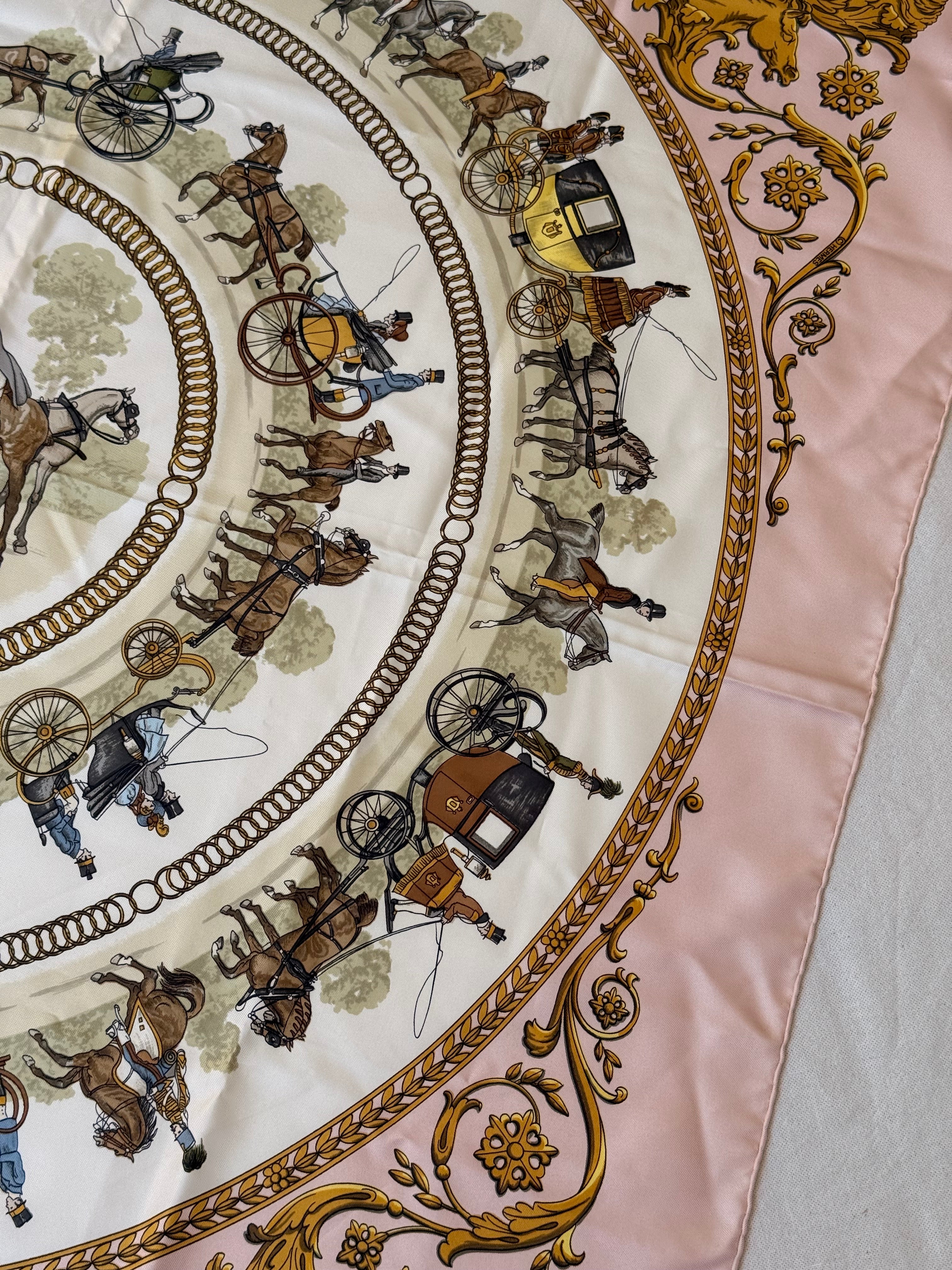 Foulard Hermès – Modèle Promenade de Longchamps