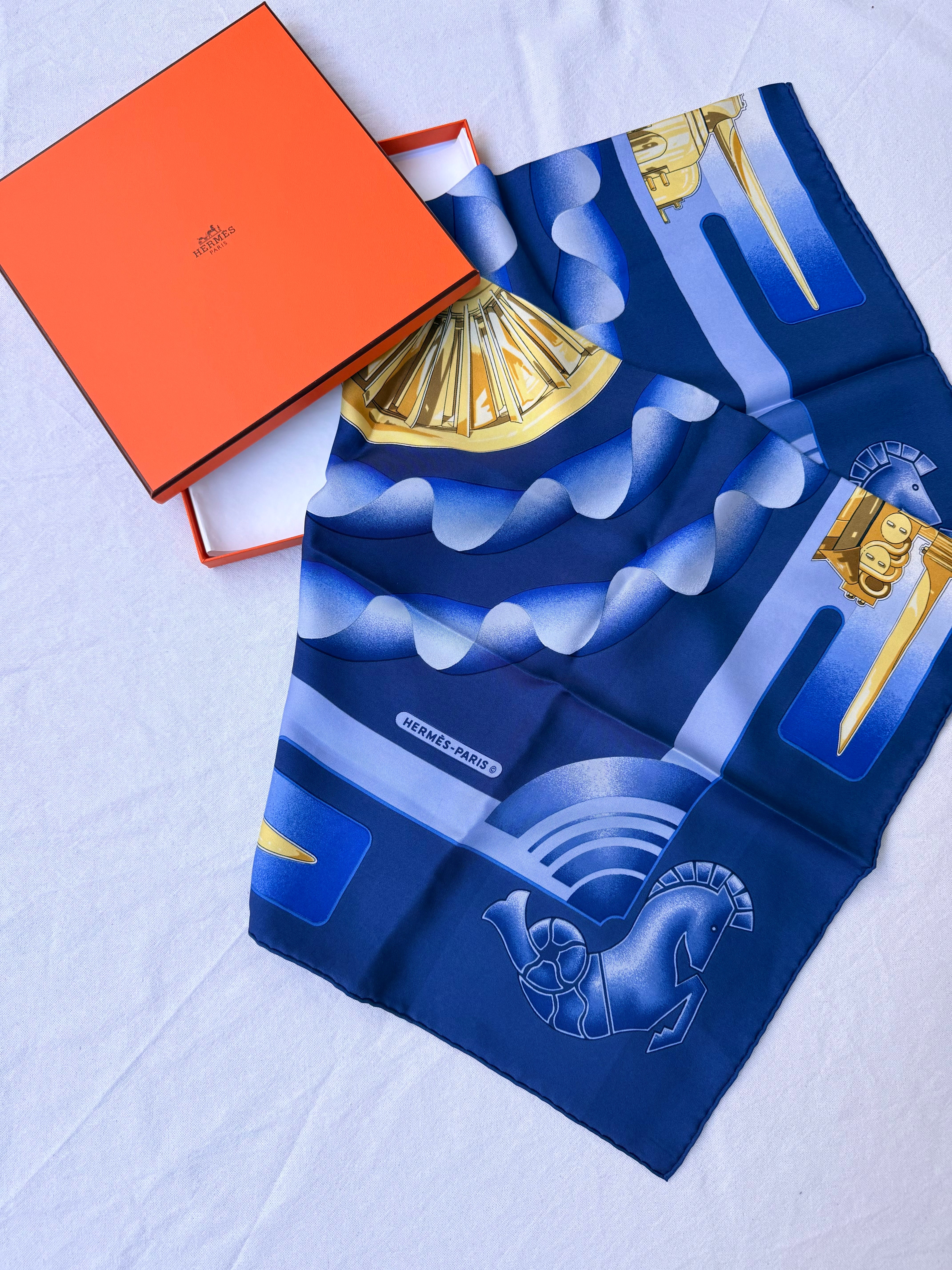 Foulard Hermès – Air France 1962 édition limitée