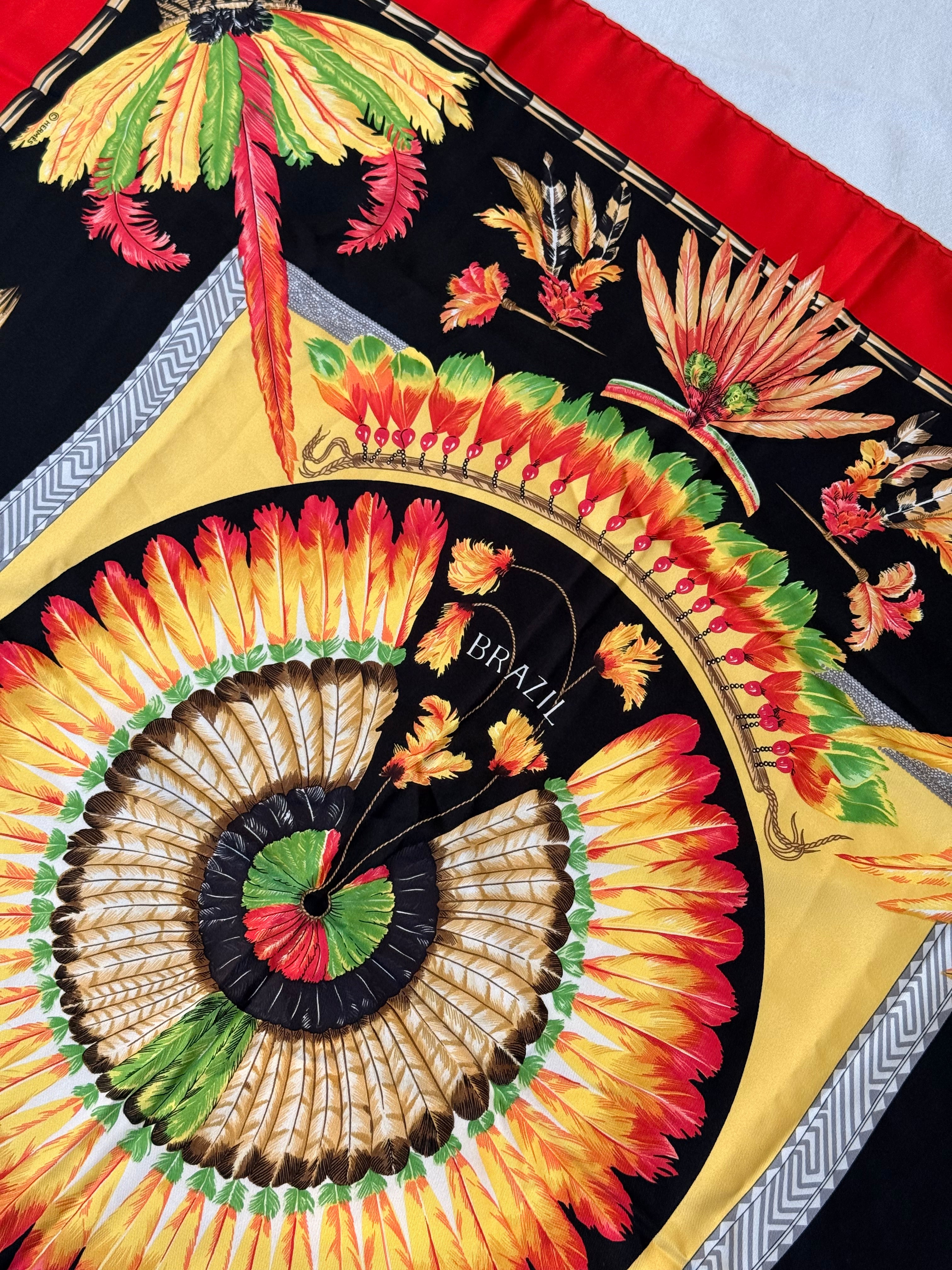 Foulard Hermès – Modèle Brazil