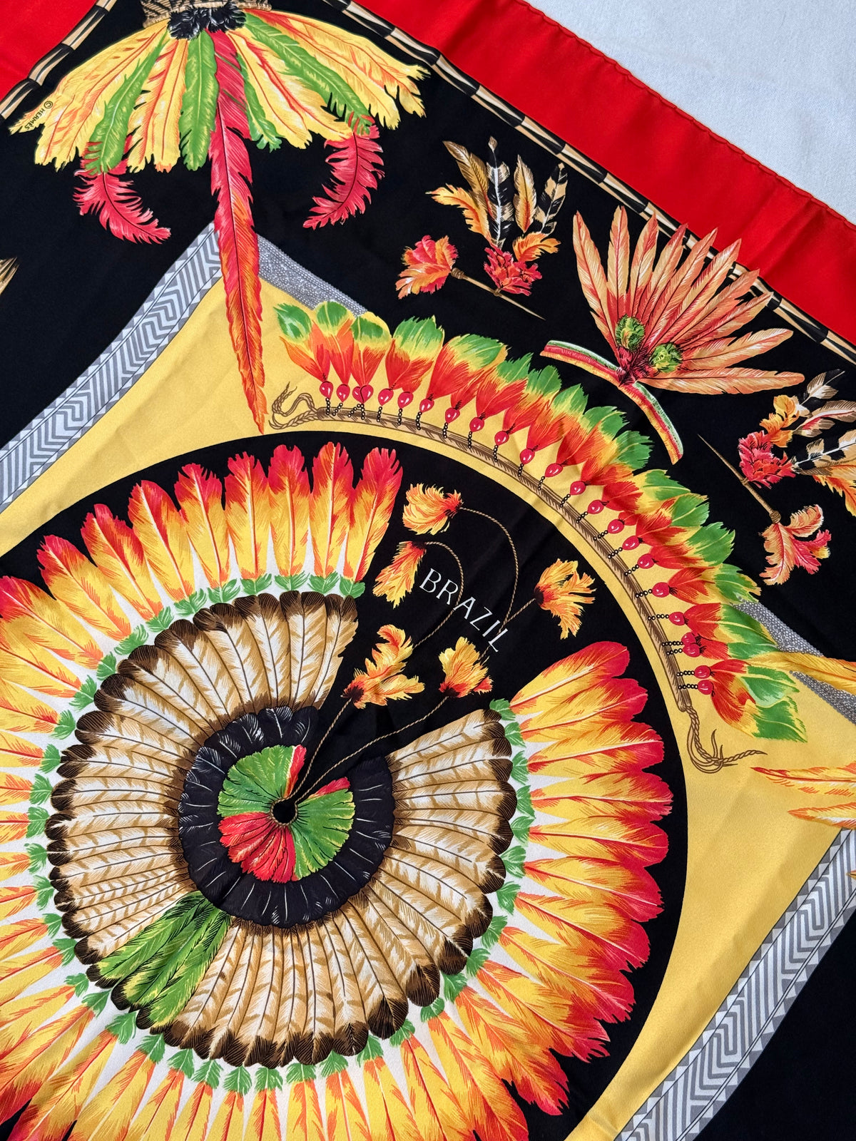 Foulard Hermès – Modèle Brazil