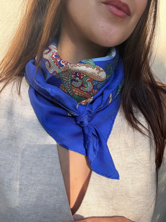 Foulard Hermès – Modèle Grands Fonds