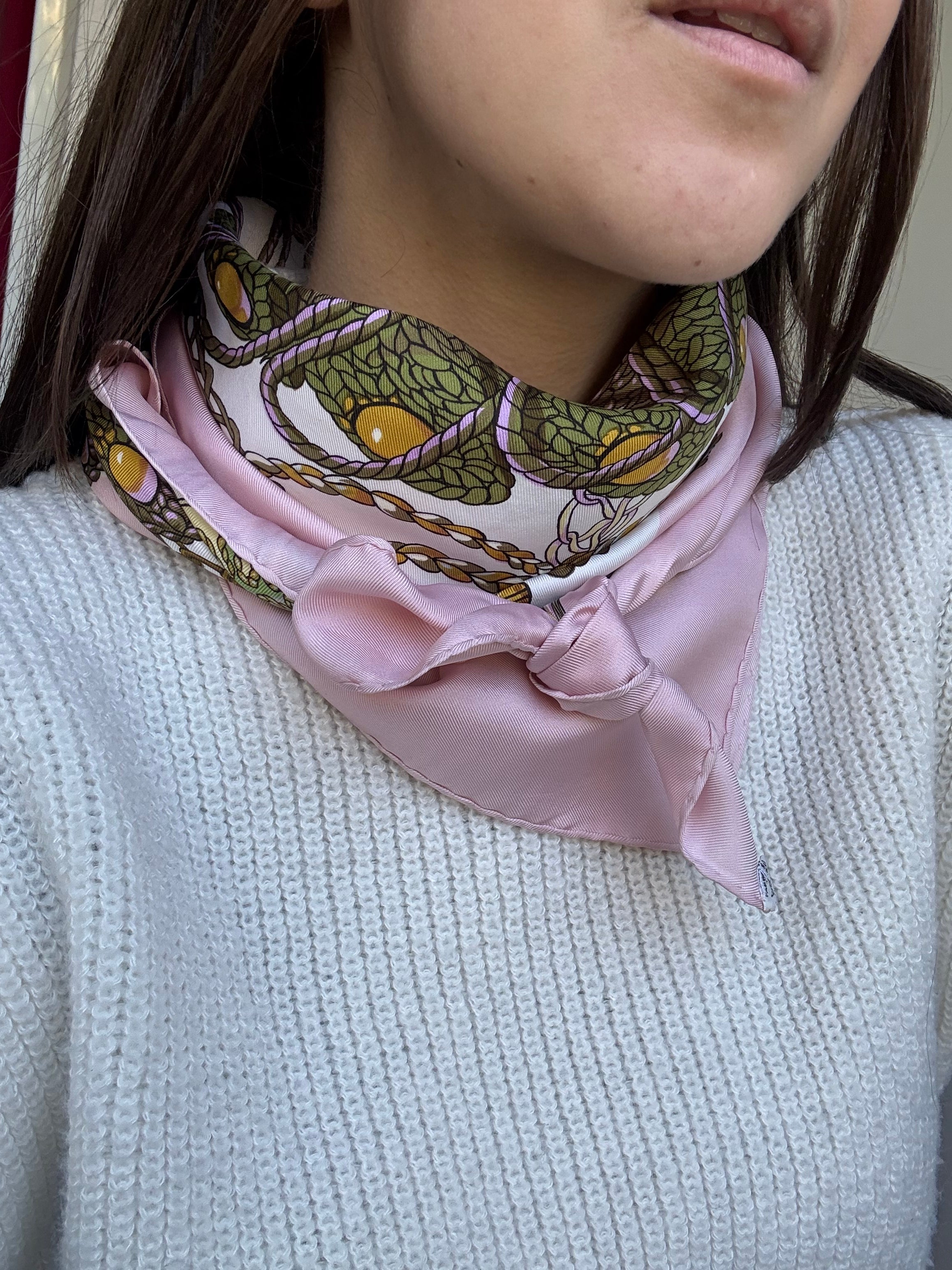 Foulard Hermès - Modèle Le Timbalier