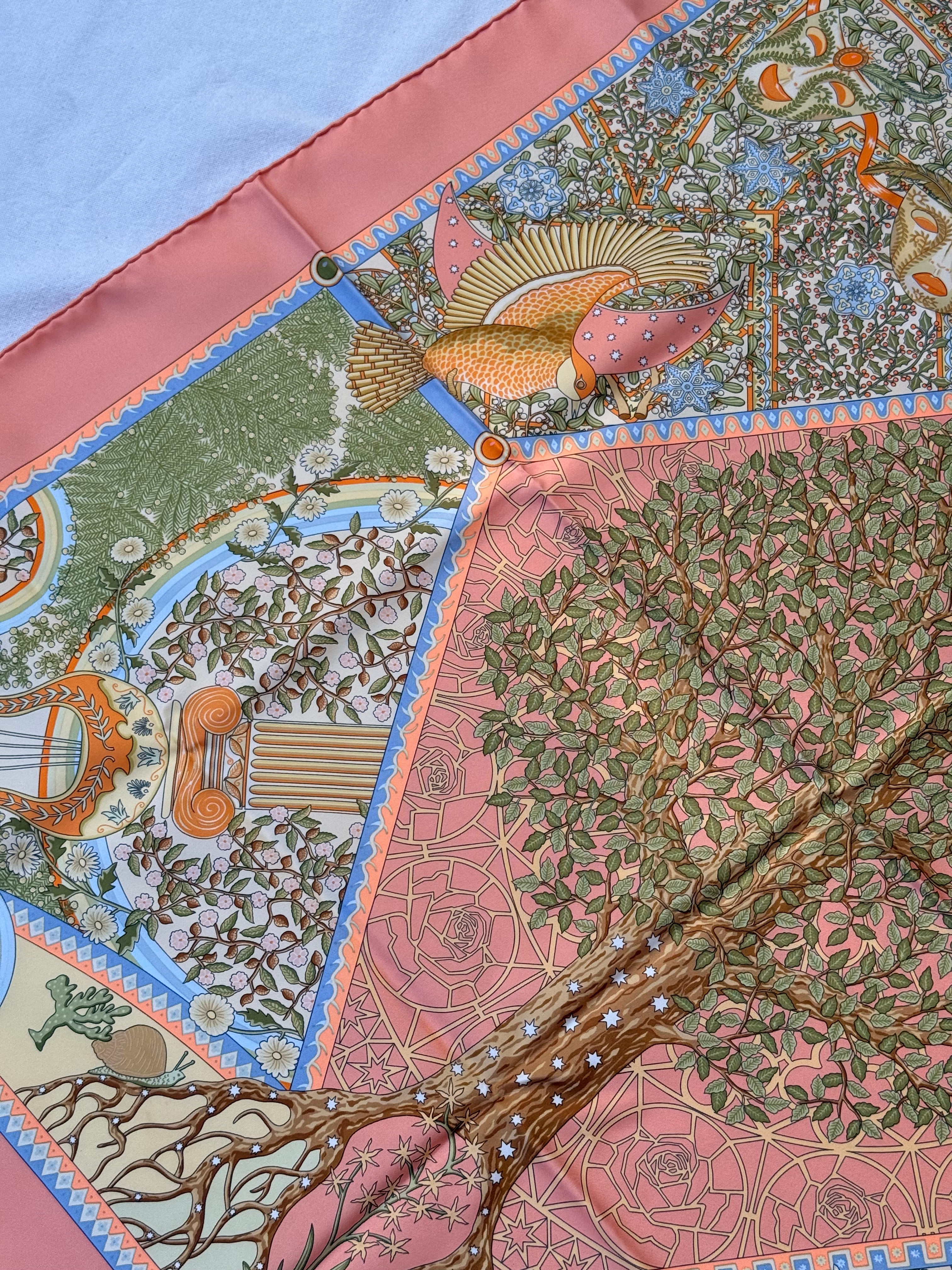 Foulard Hermès – Modèle Axis Mundi