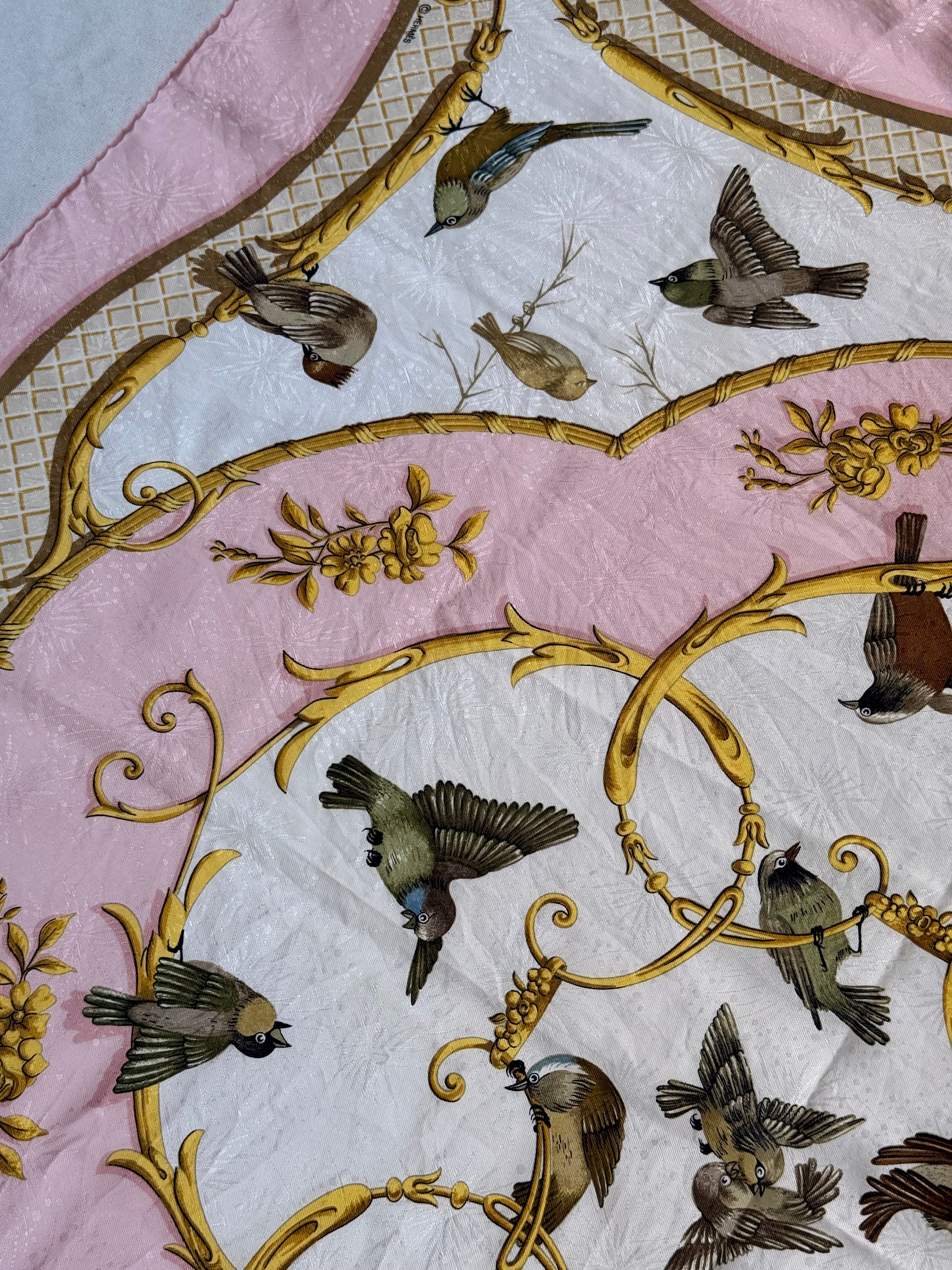 Foulard Hermès – Modèle La Clé des Champs