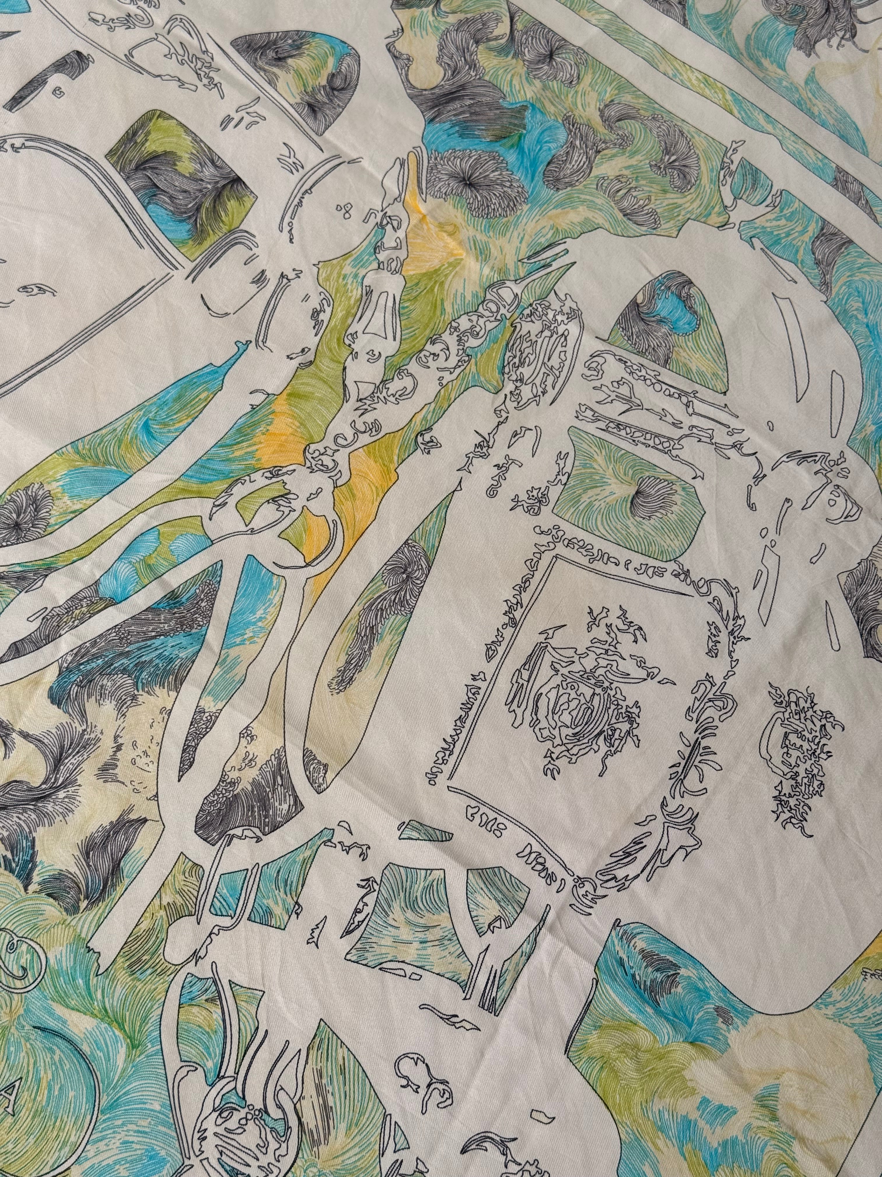 Foulard Hermès – Modèle Bride de Gala en Finesse