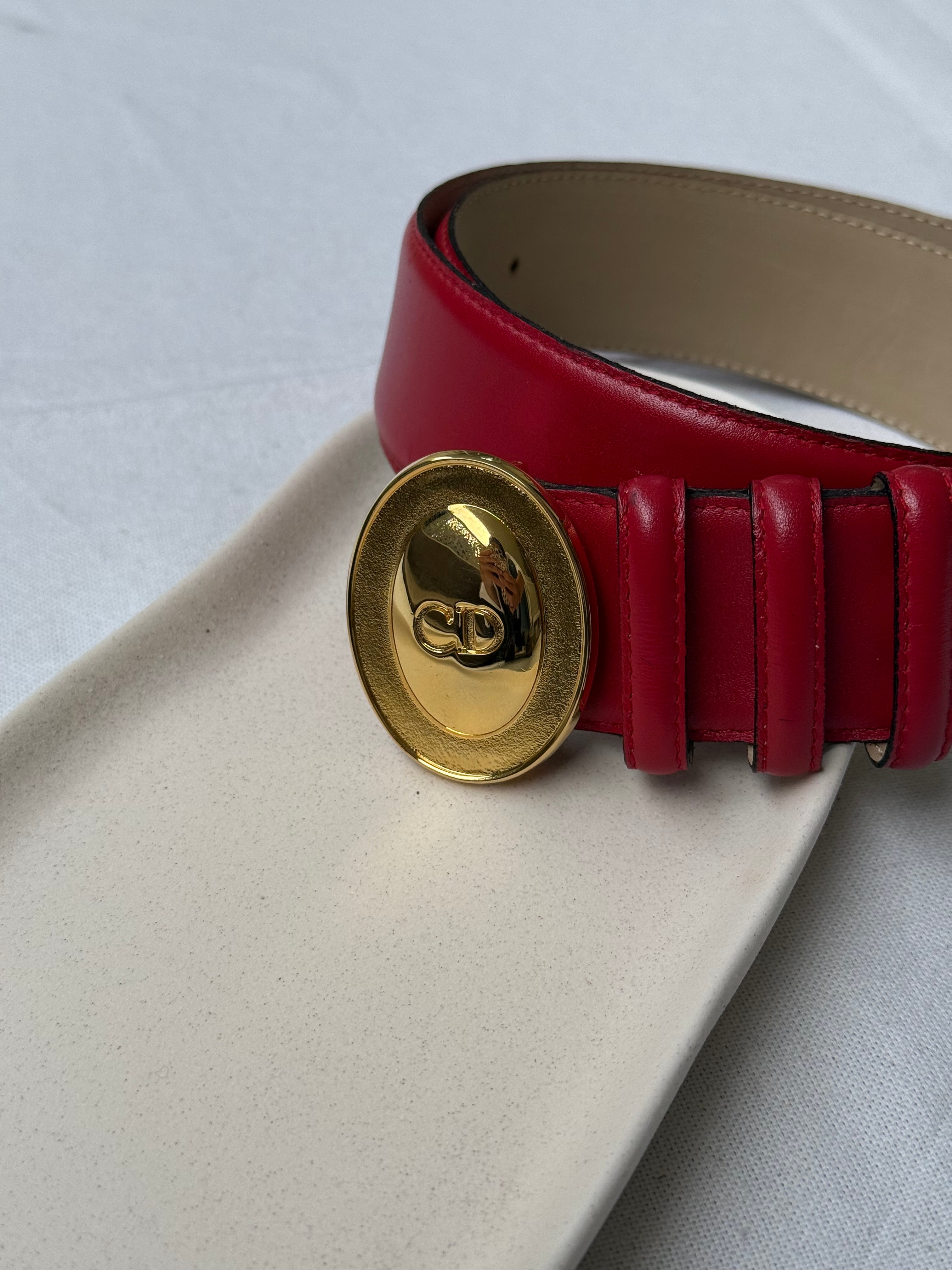 Ceinture Dior vintage - Boucle CD