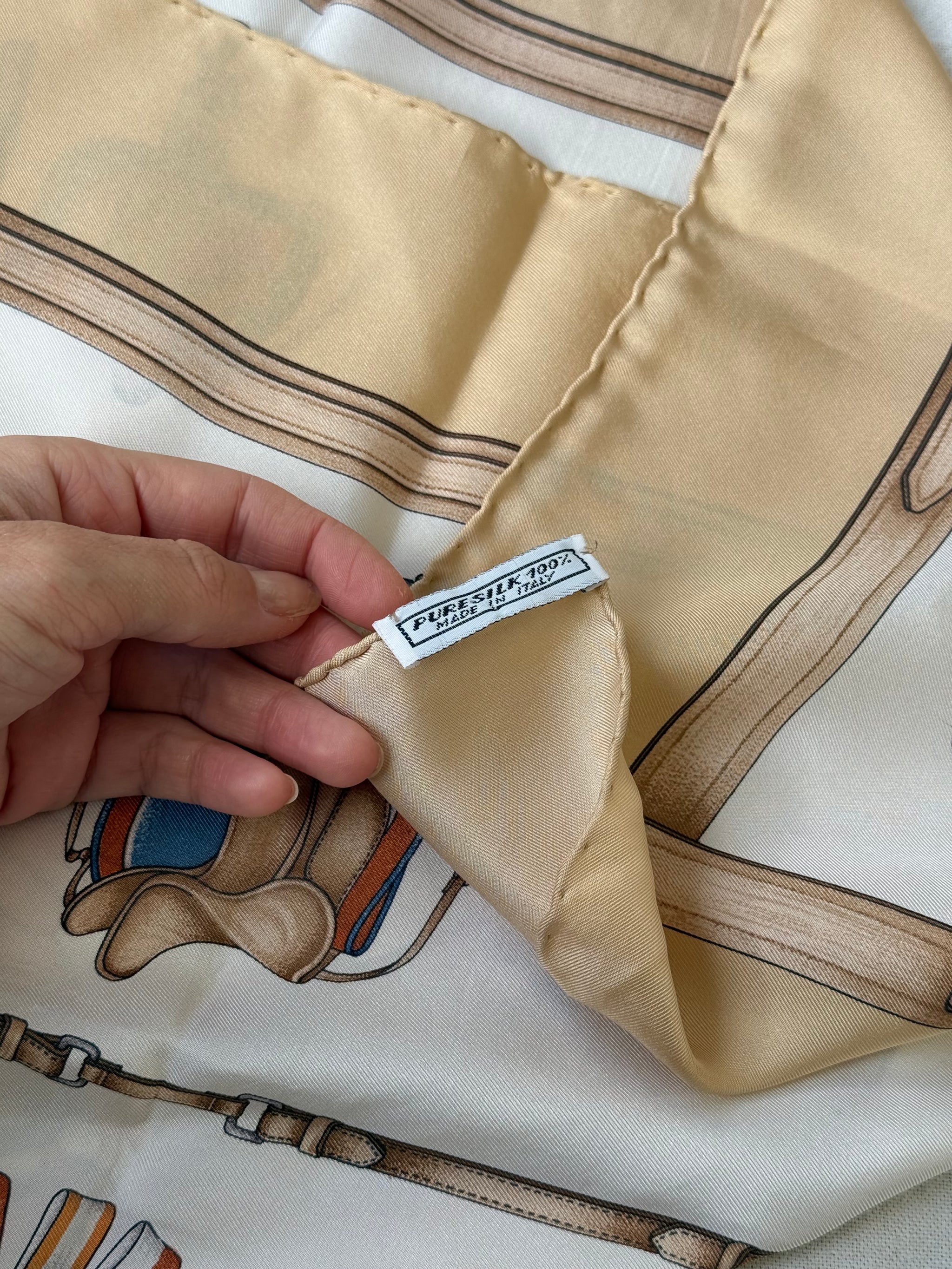 Céline Scarf – Equestrian and Ribbons Theme