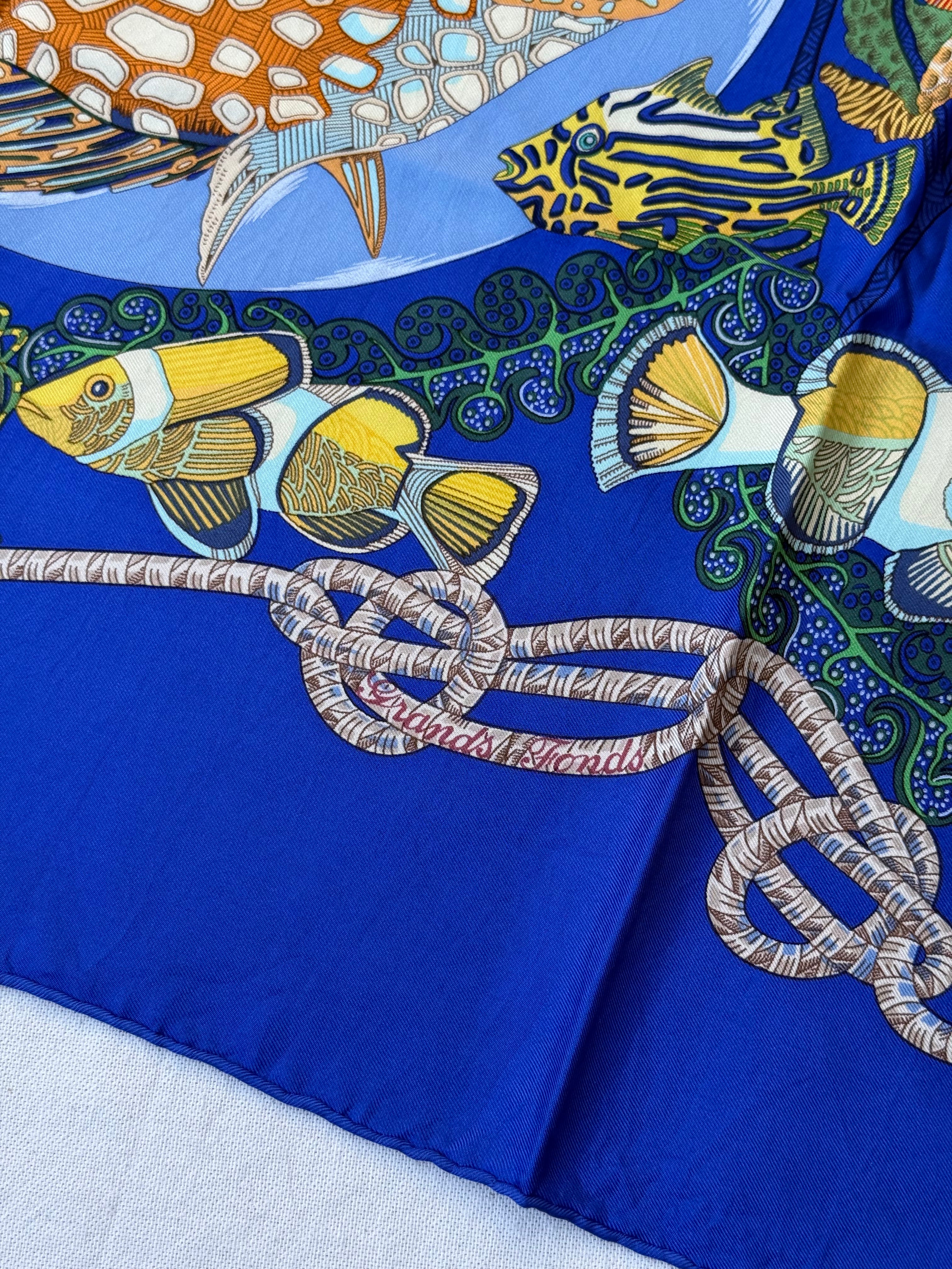Foulard Hermès – Modèle Grands Fonds