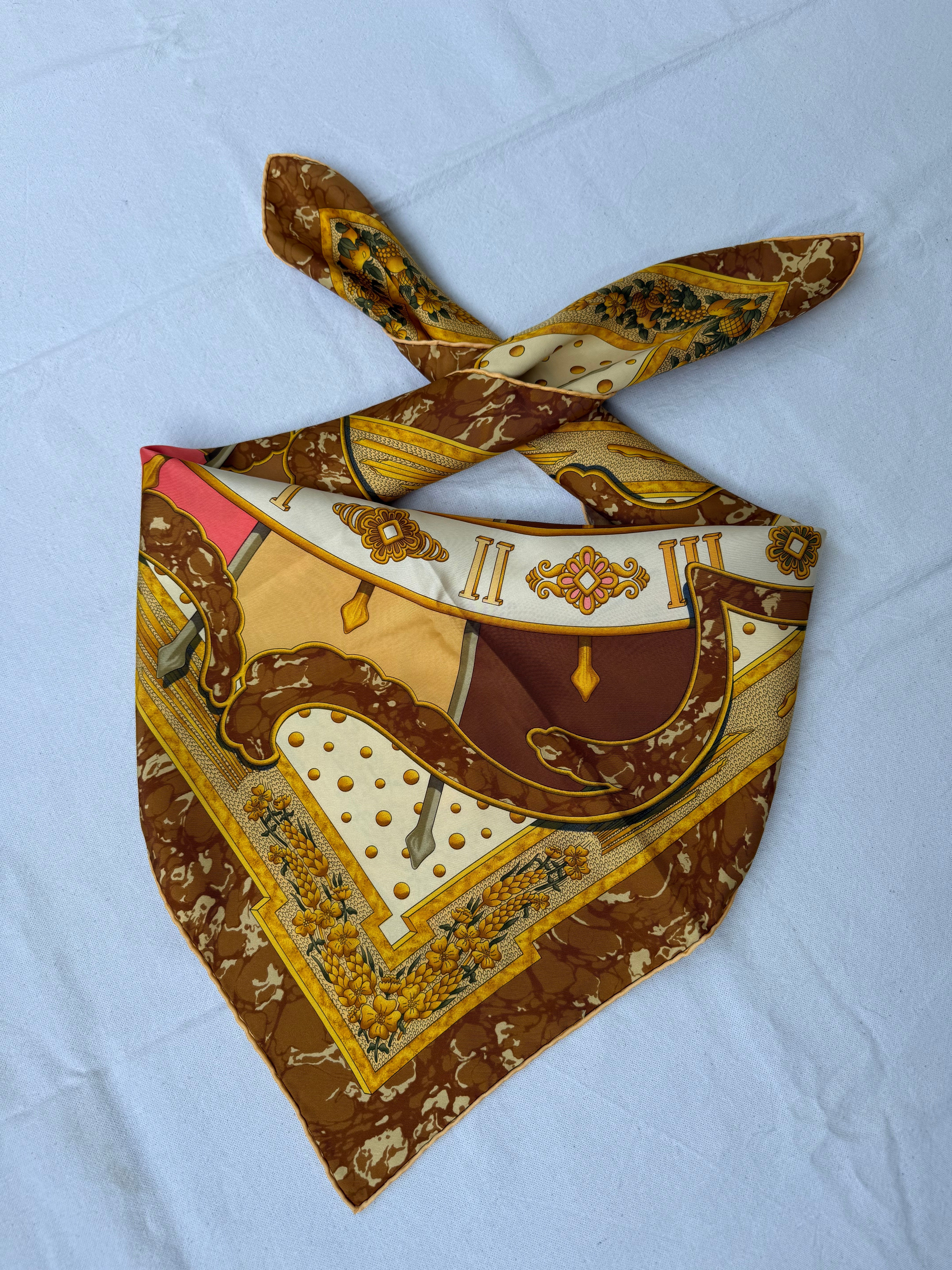 Foulard Hermès – Modèle Carpe Diem