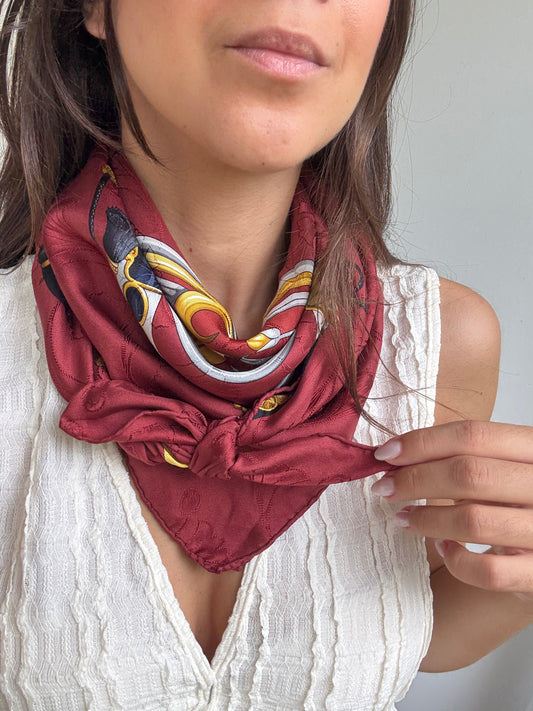Foulard Hermès – modèle Daïmyo