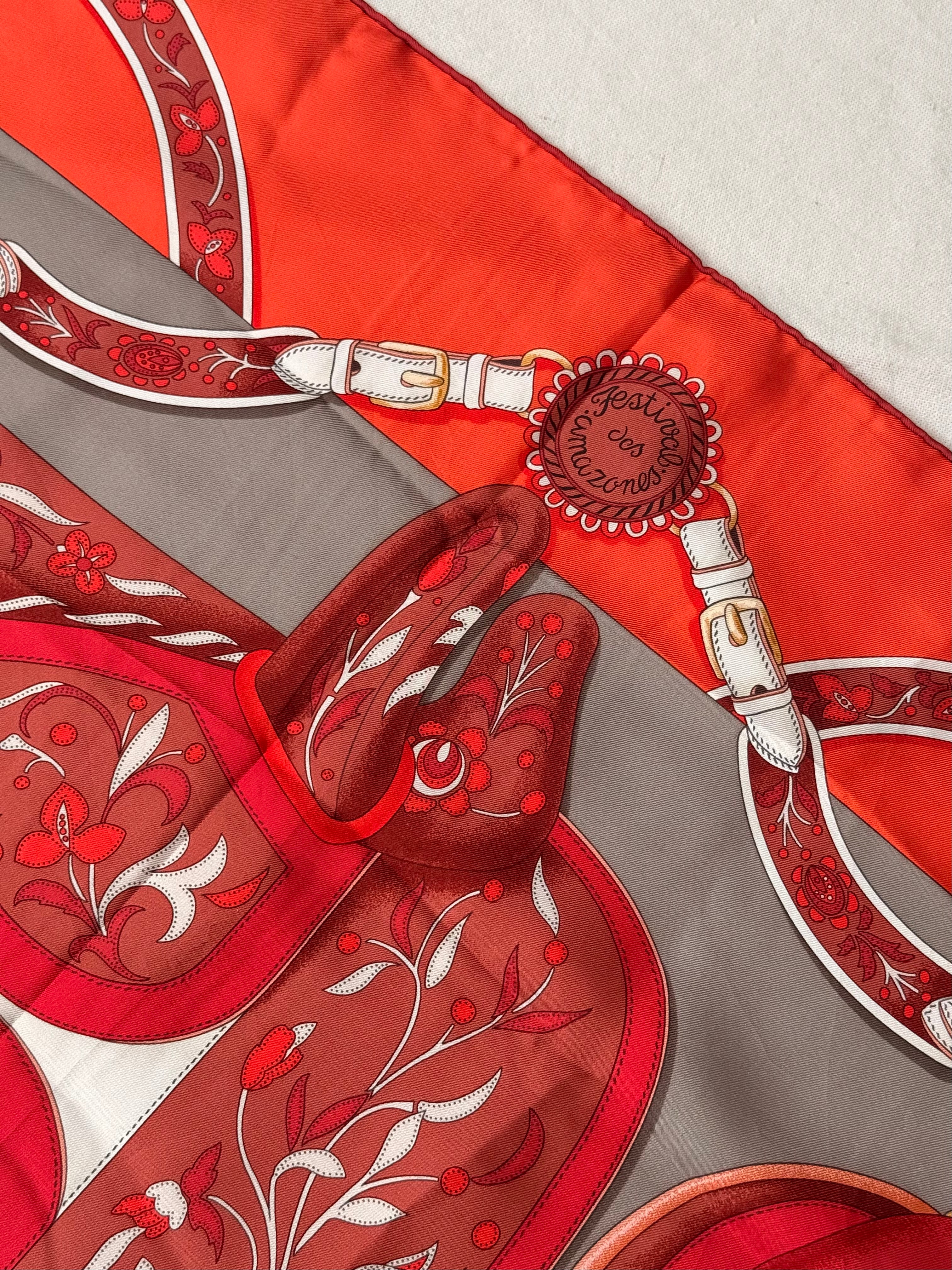 Foulard Hermès – Modèle Festival des Amazones