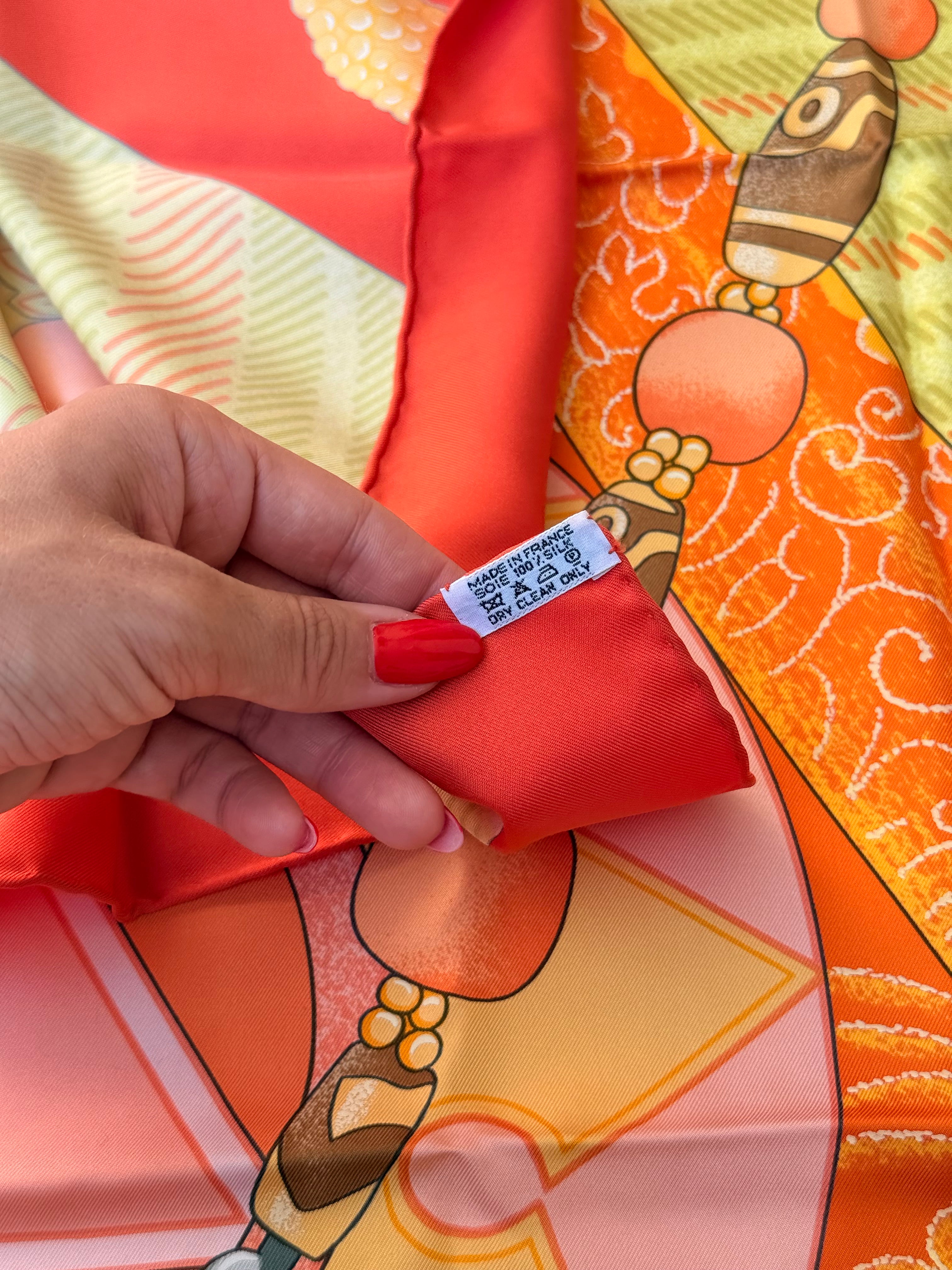 Foulard Hermès – Modèle Tibet II
