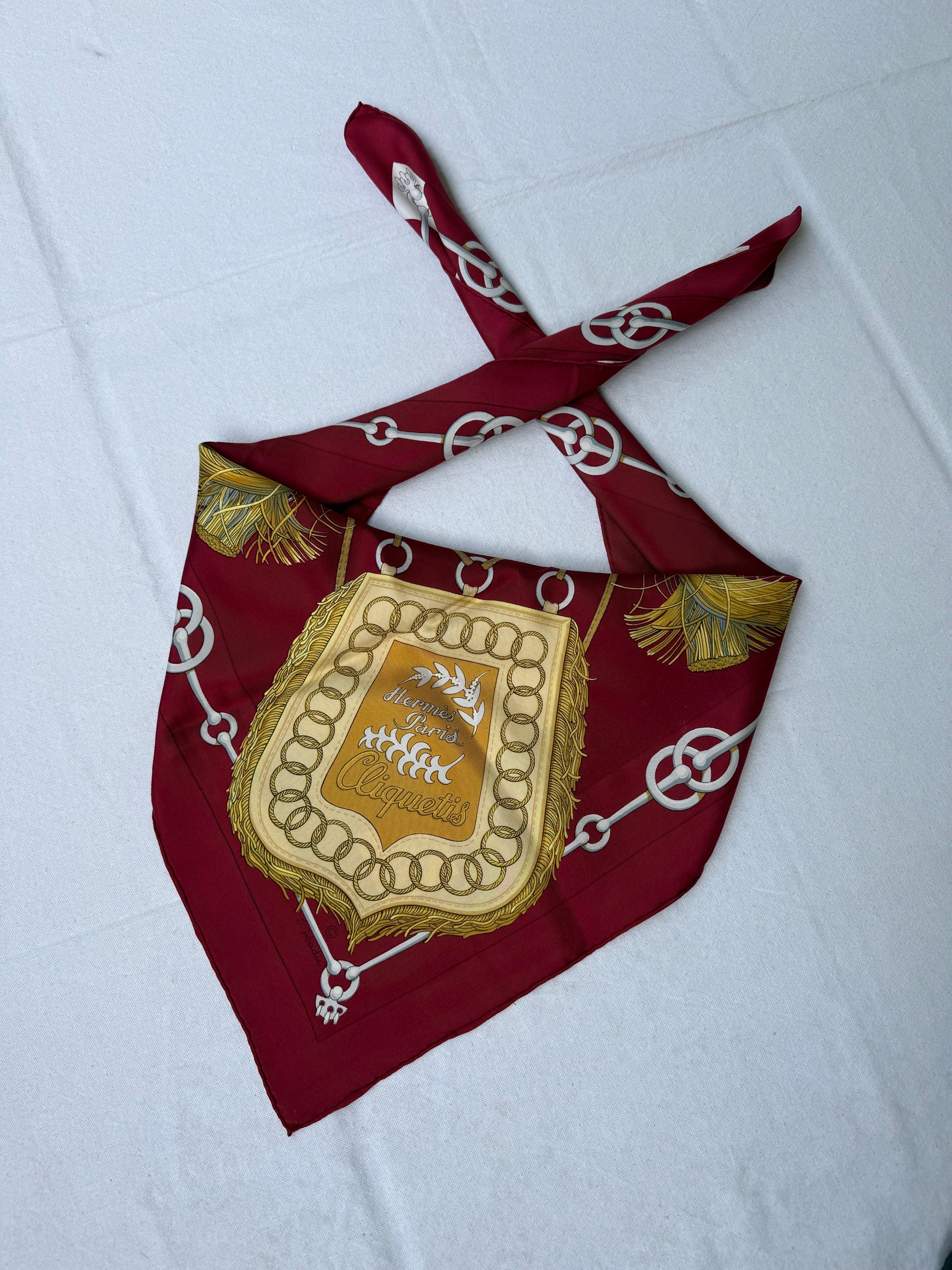 Foulard Hermès – Modèle Cliquetis
