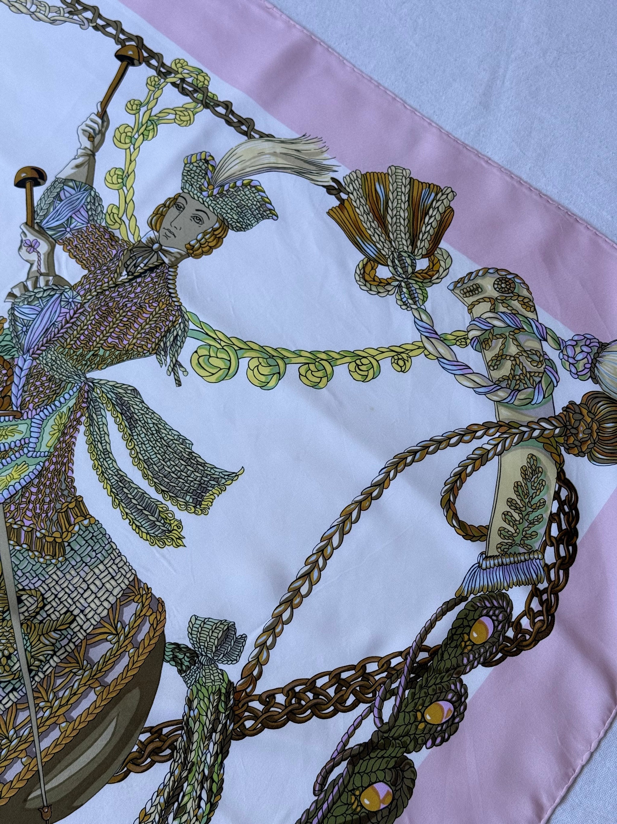 Foulard Hermès - Modèle Le Timbalier
